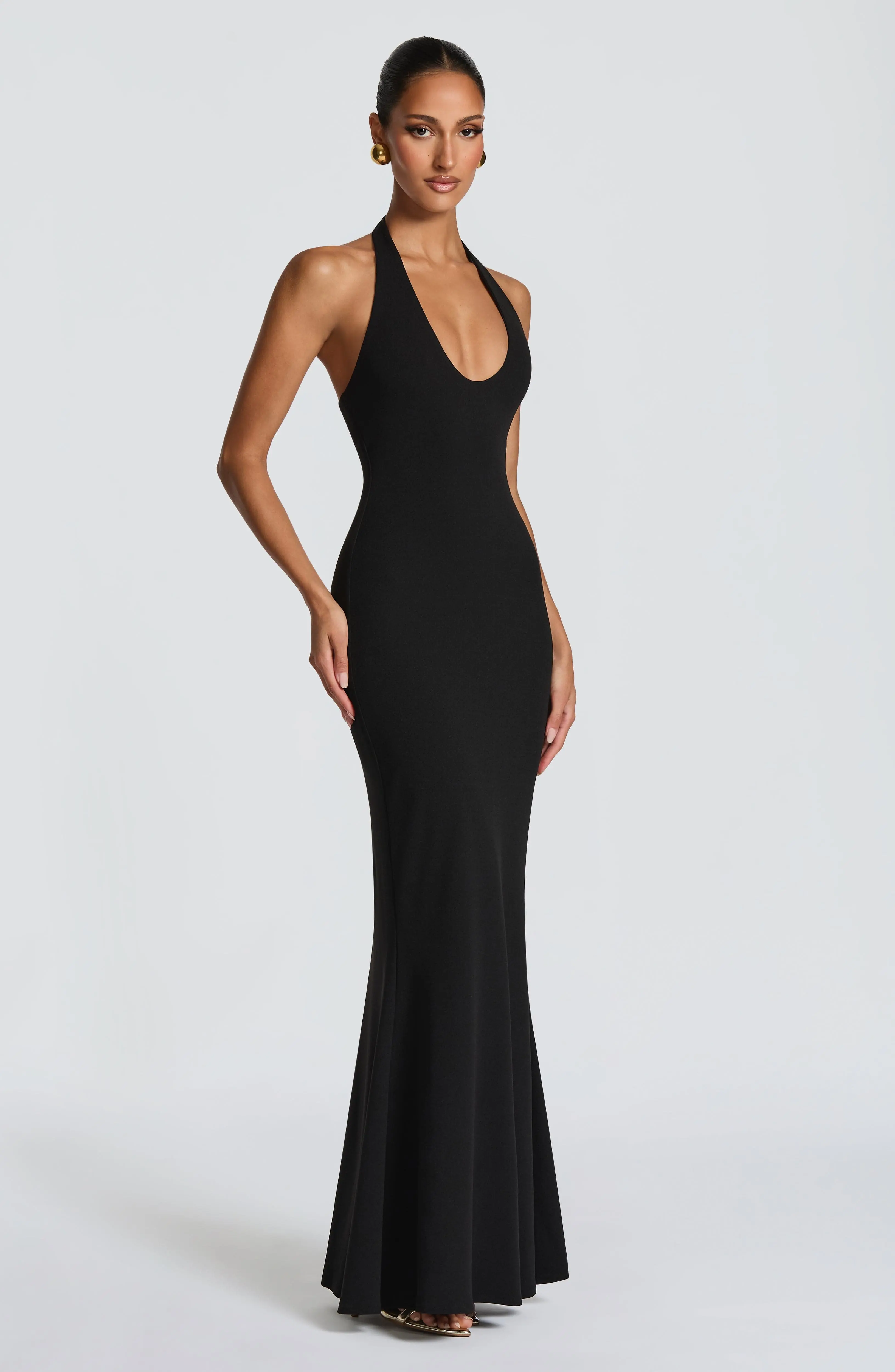 Fern Maxi Dress - Black - Image 3