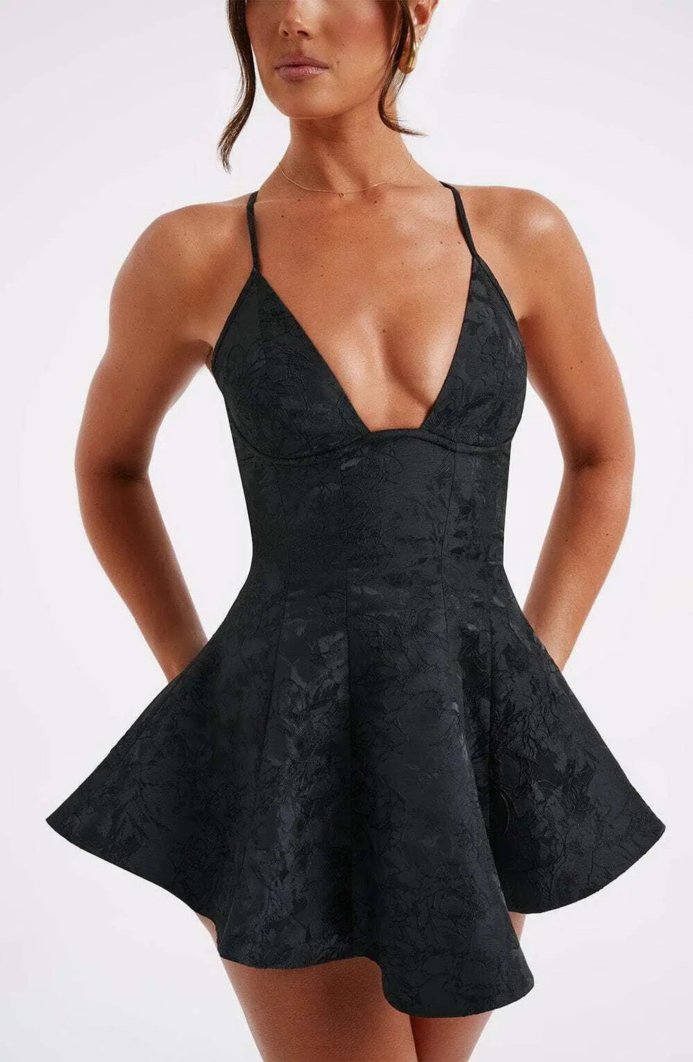 Leila Playsuit - Black - Image 4