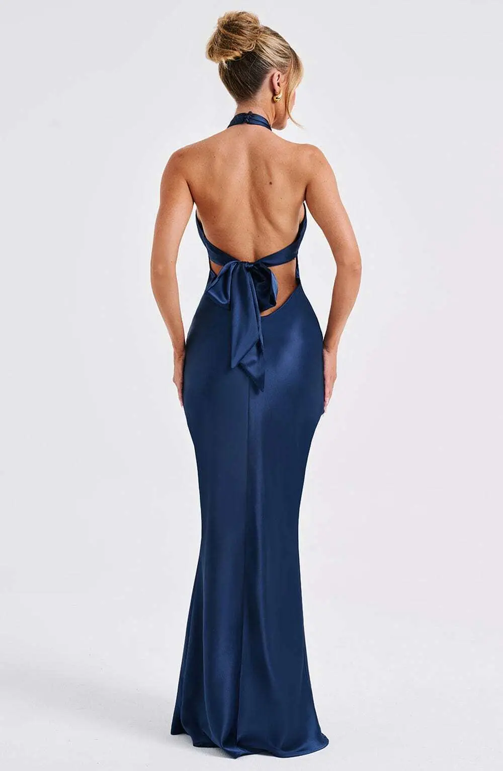 Dimitra Maxi Dress - Navy - Image 4