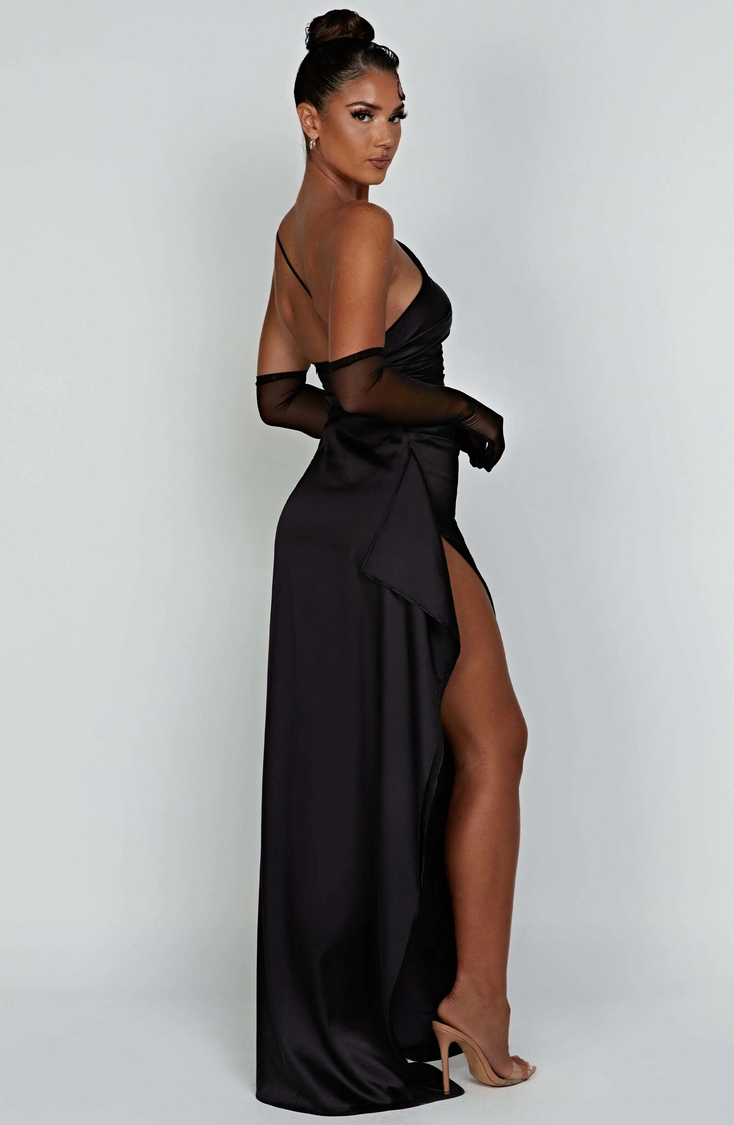 Ariel Maxi Dress - Black - Image 13