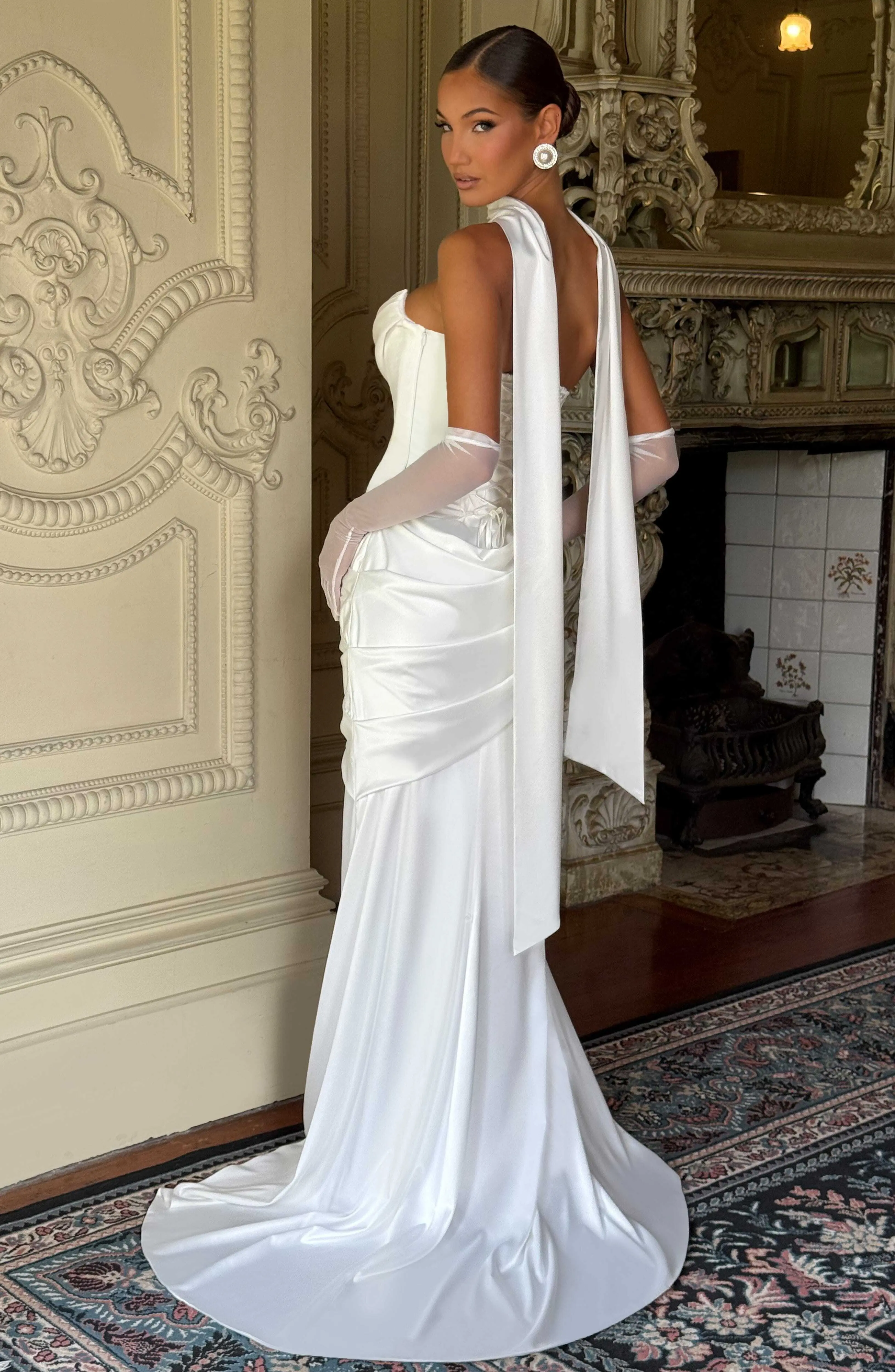 Sybil Scarf - Ivory - Image 6