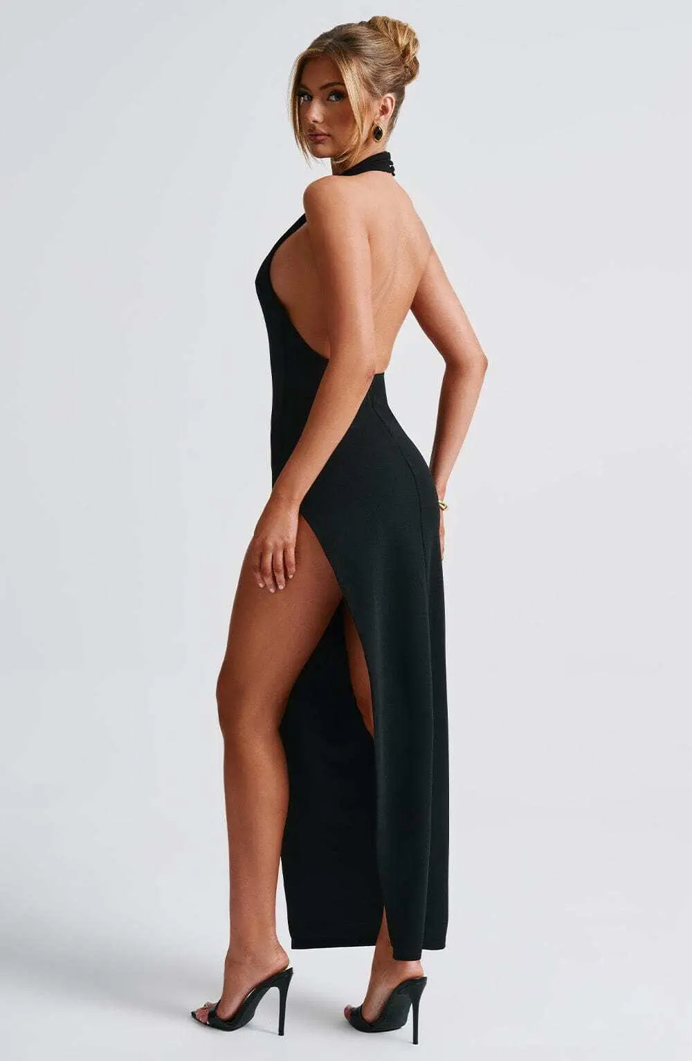 Adalia Maxi Dress - Black - Image 7