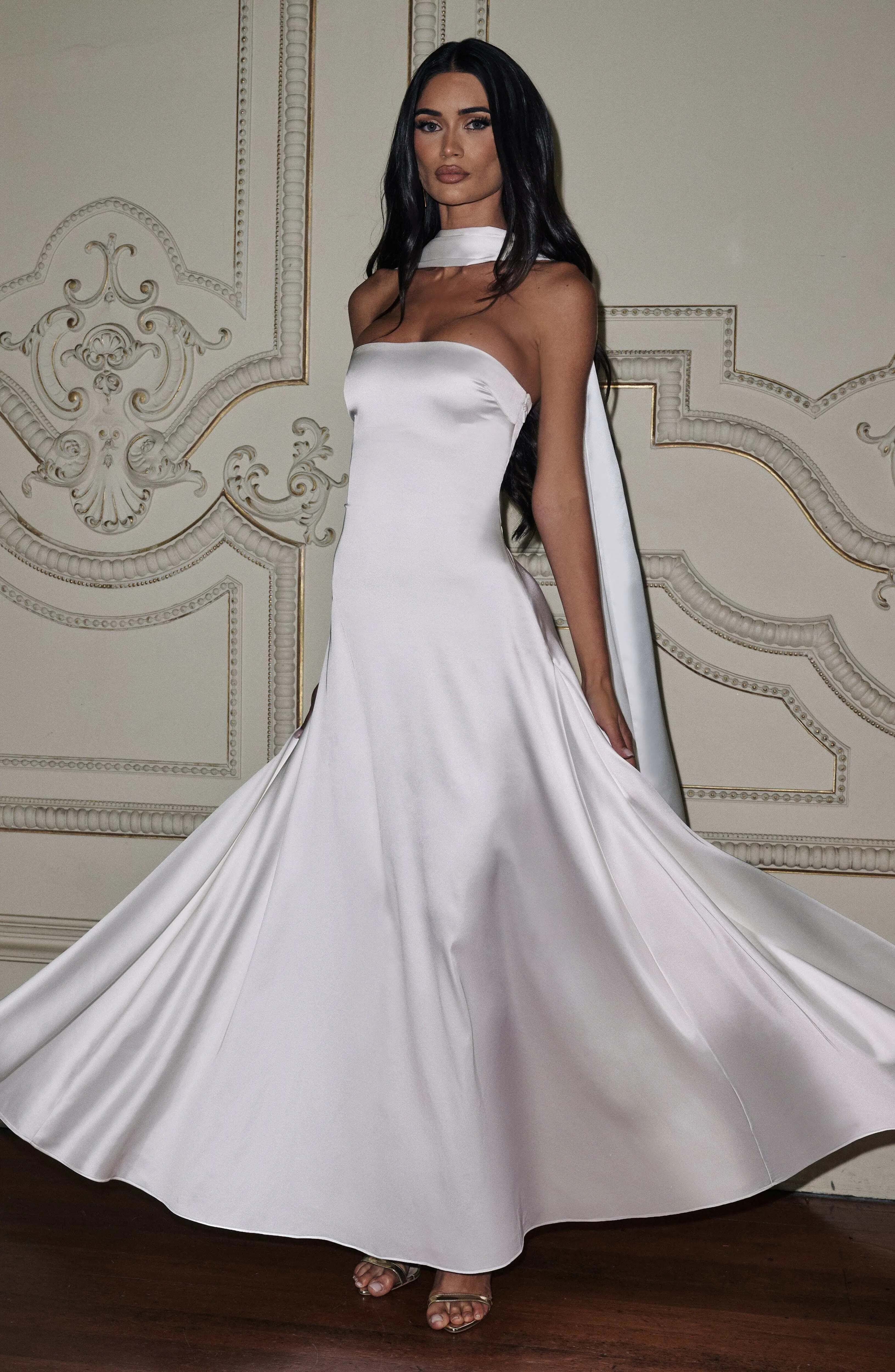 Morven Maxi Dress - Ivory - Image 2