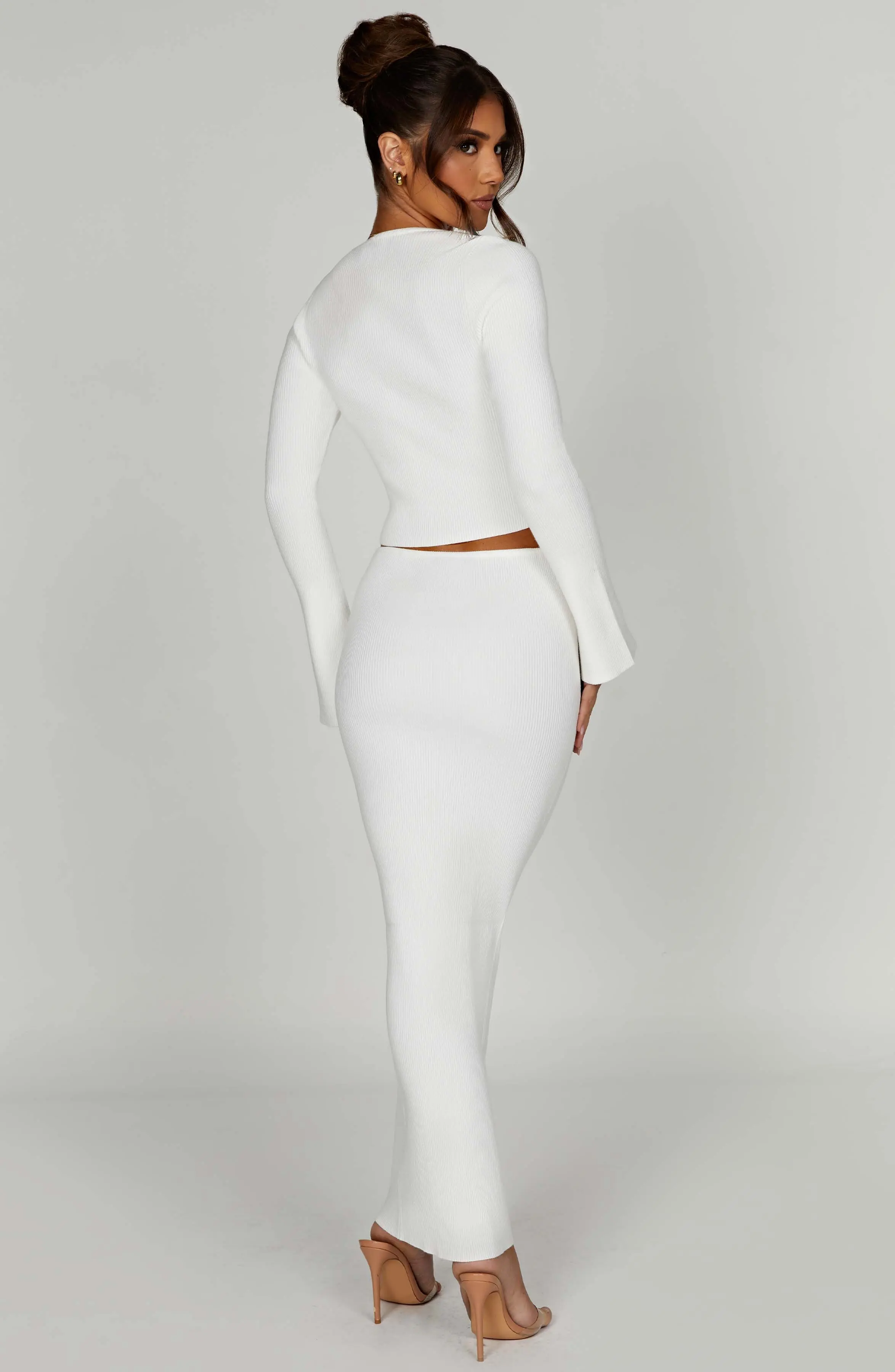 Elia Maxi Skirt - White - Image 6