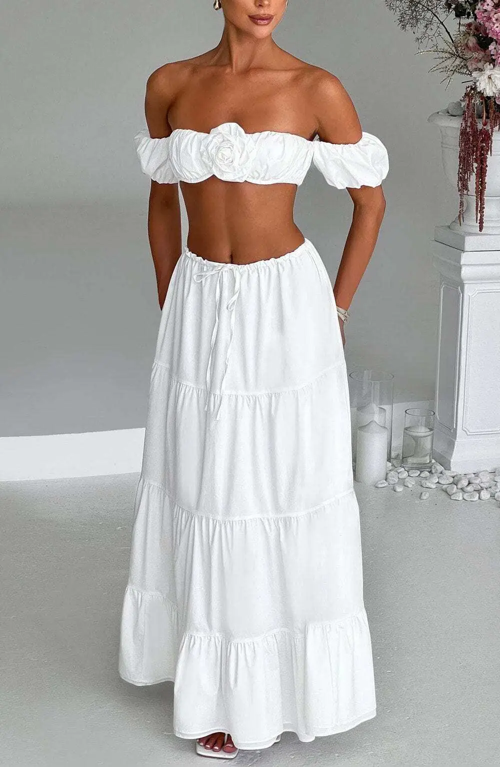 Carmen Top - Ivory - Image 6