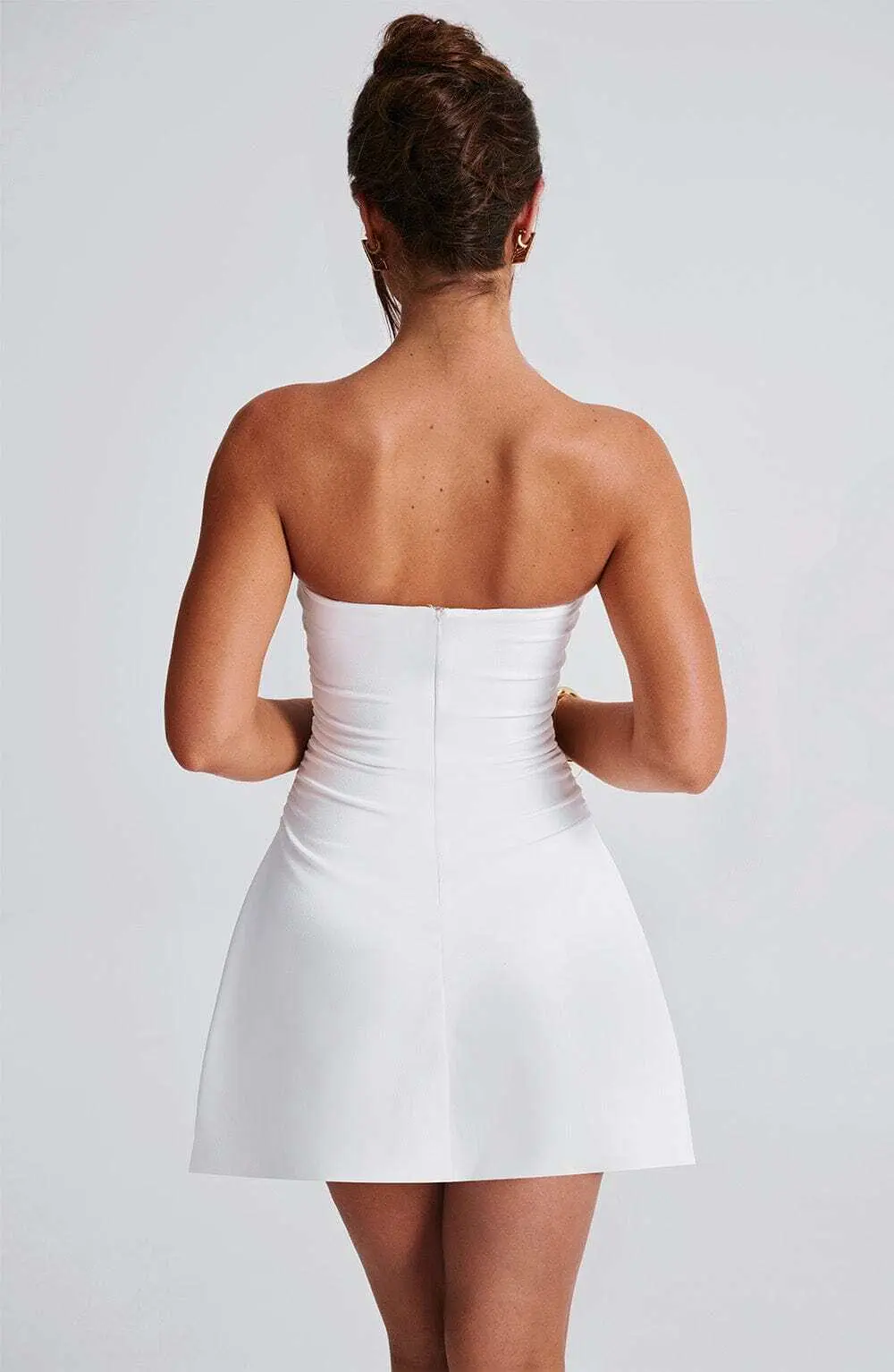 Fleur Mini Dress - Ivory - Image 2