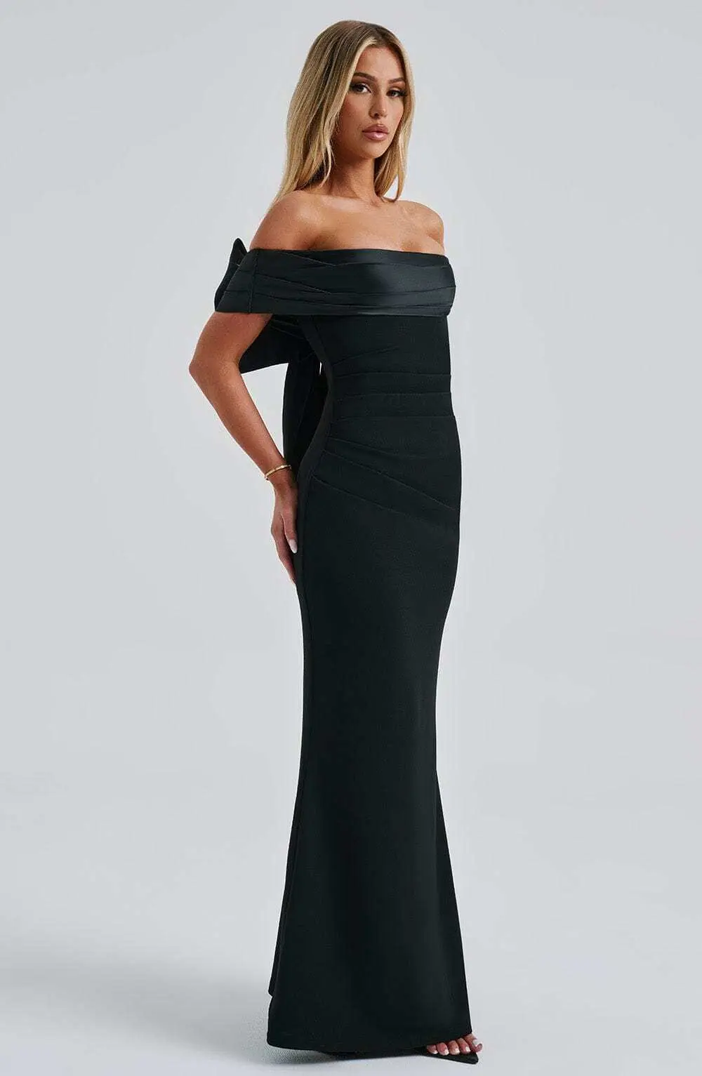 Joanna Maxi Dress - Black - Image 7