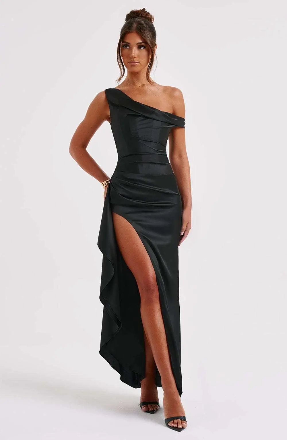 Juliene Maxi Dress - Black - Image 9