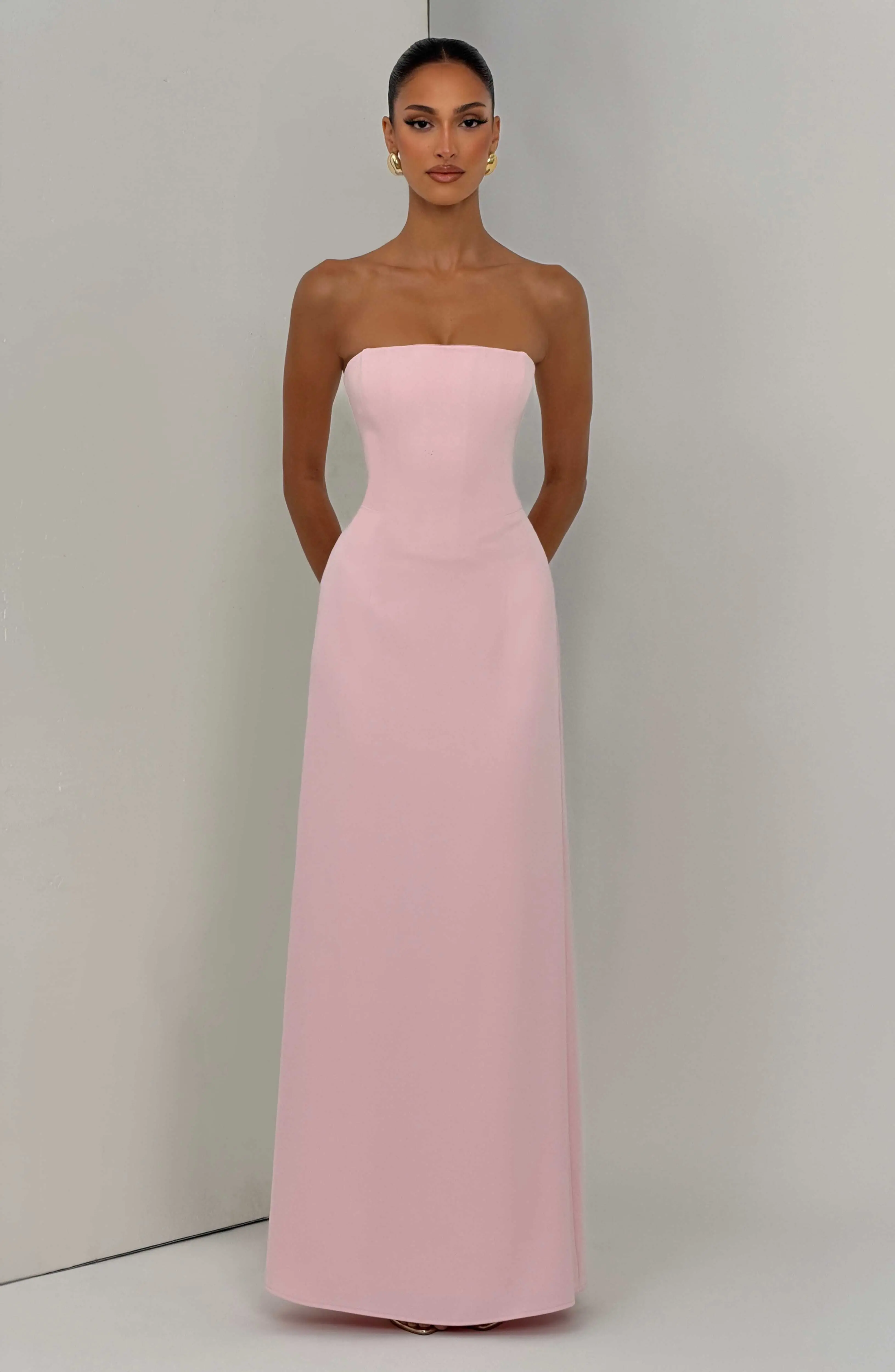 Irmina Maxi Dress - Blush - Image 6