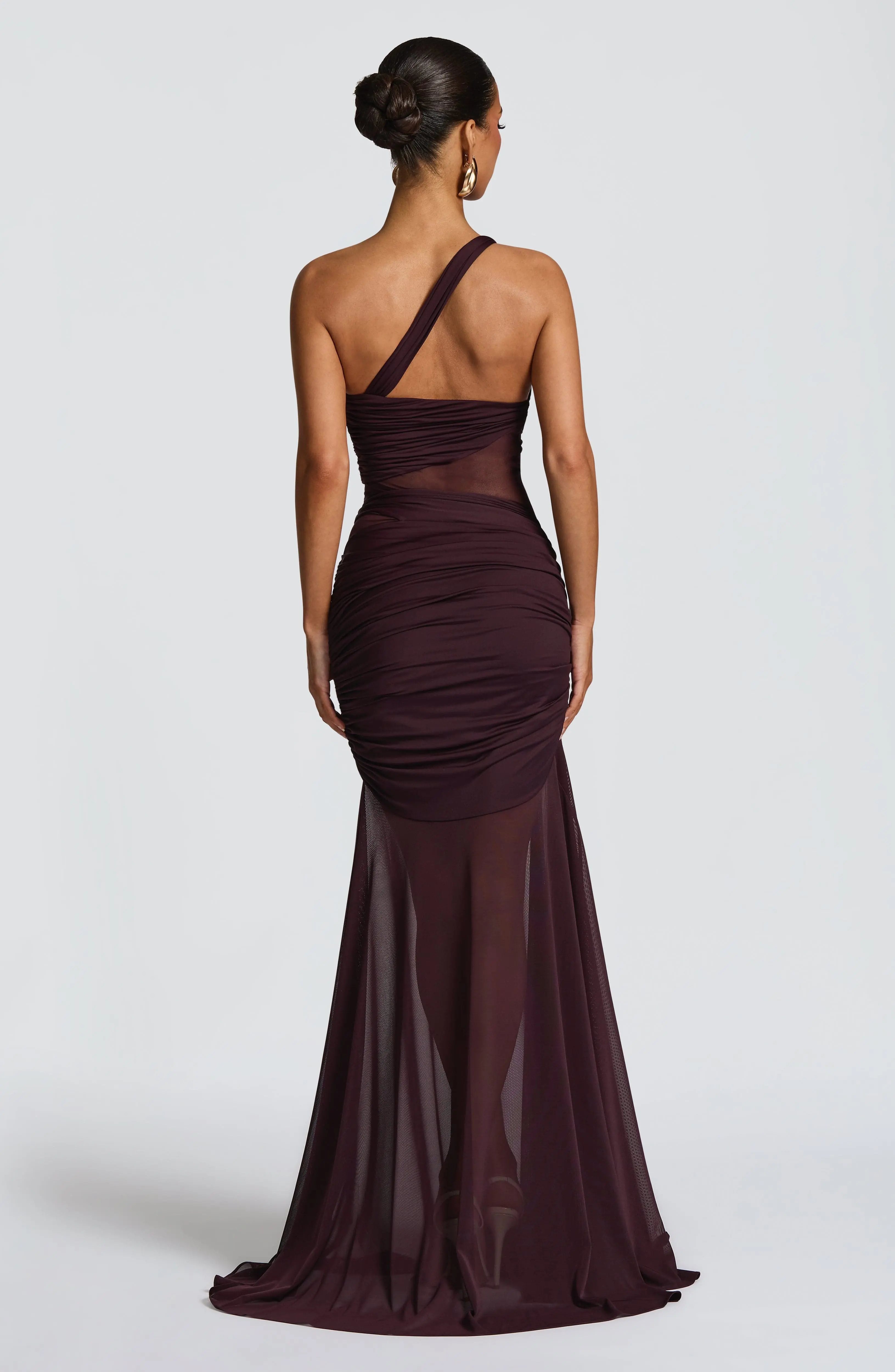 Marianne Maxi Dress - Plum - Image 3