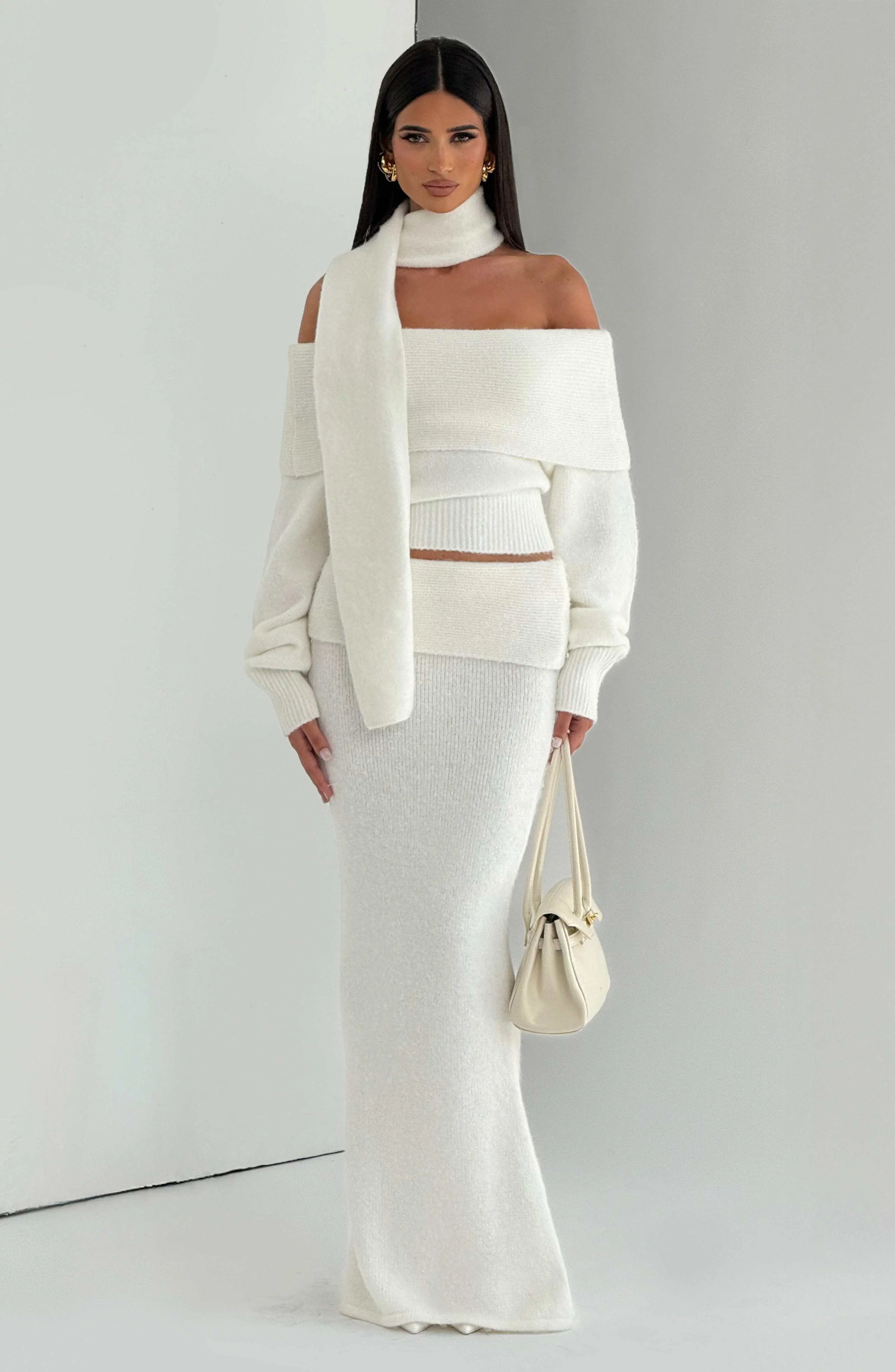 Andie Maxi Skirt - Ivory - Image 6