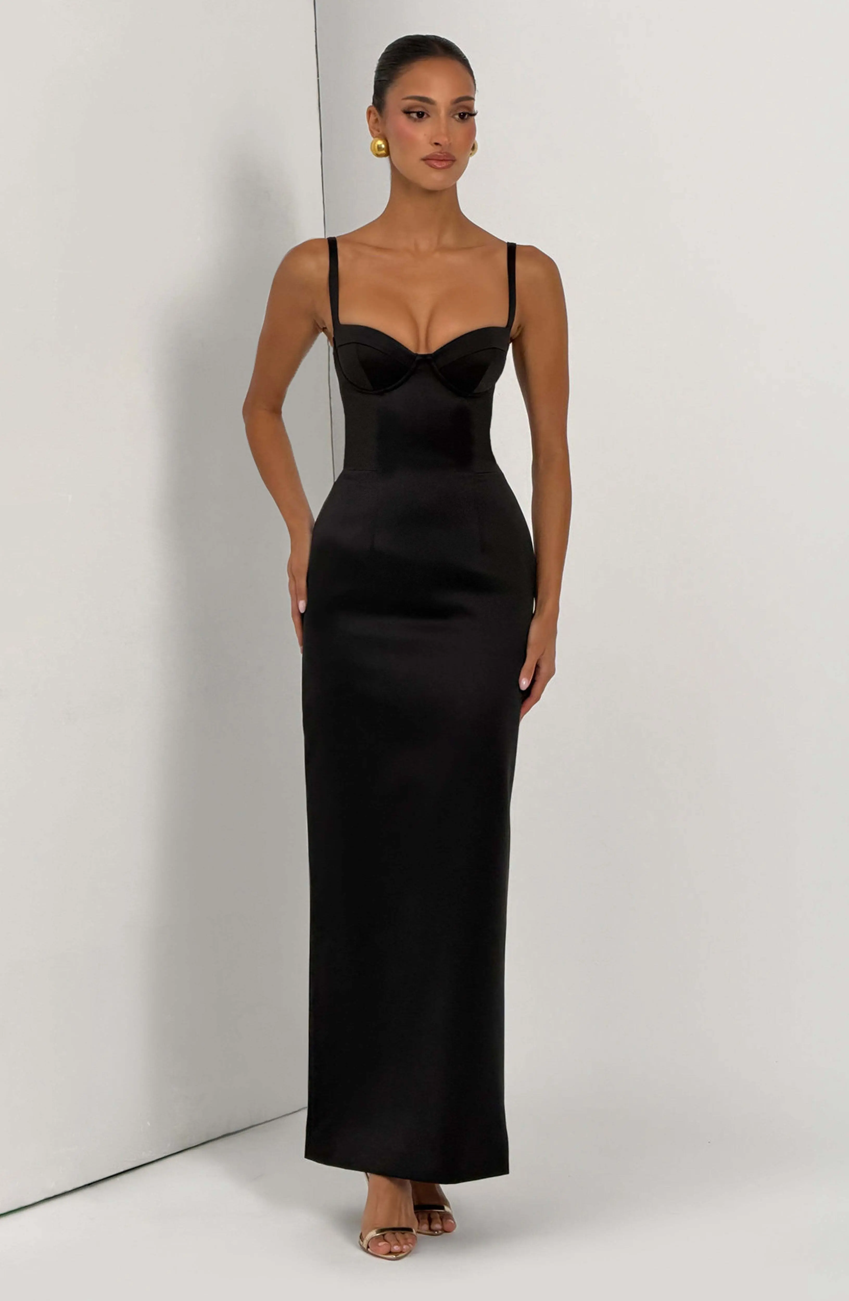 Bennett Maxi Dress - Black - Image 6