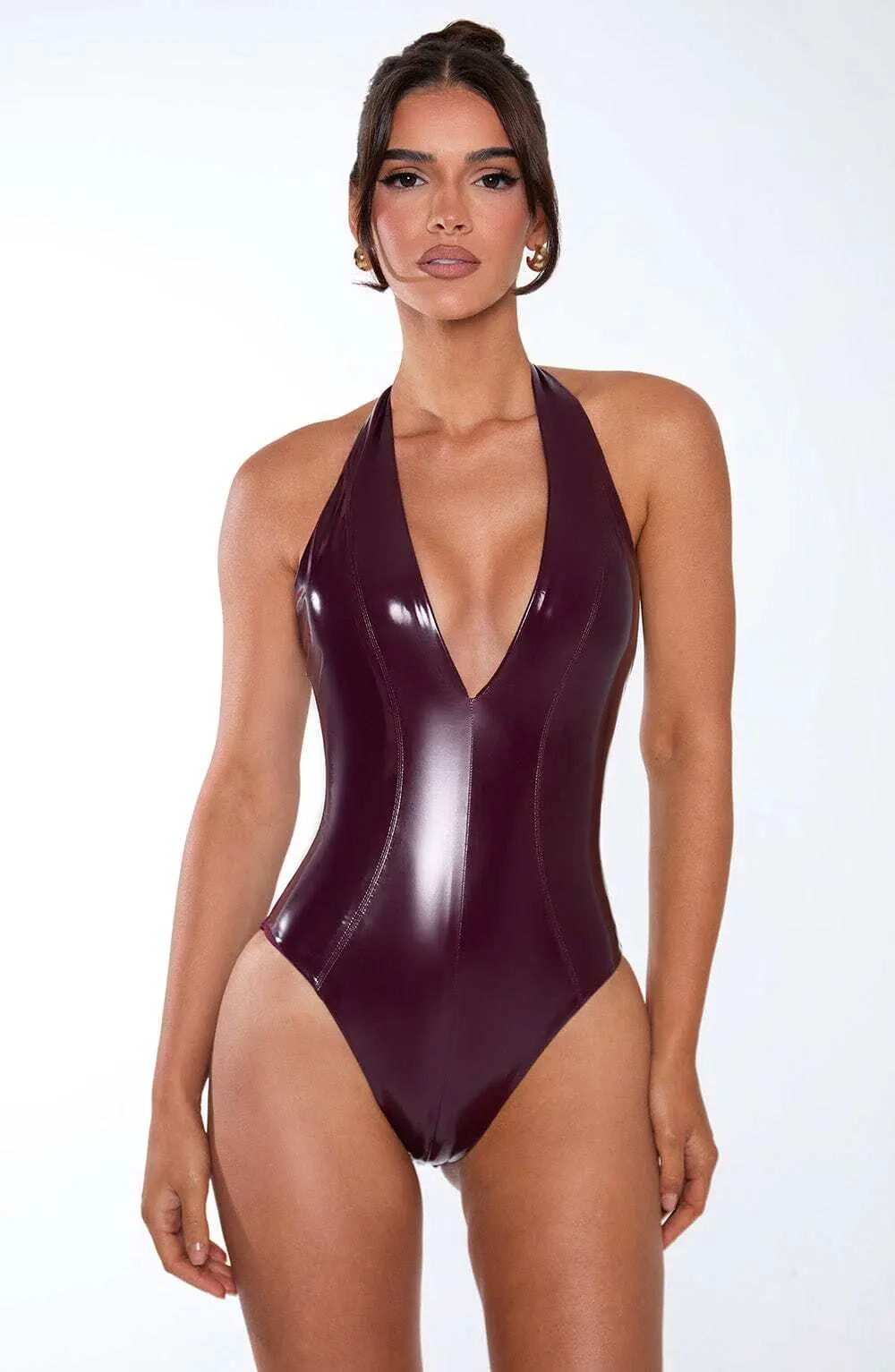 Harley Bodysuit - Cherry Lacquer - Image 16