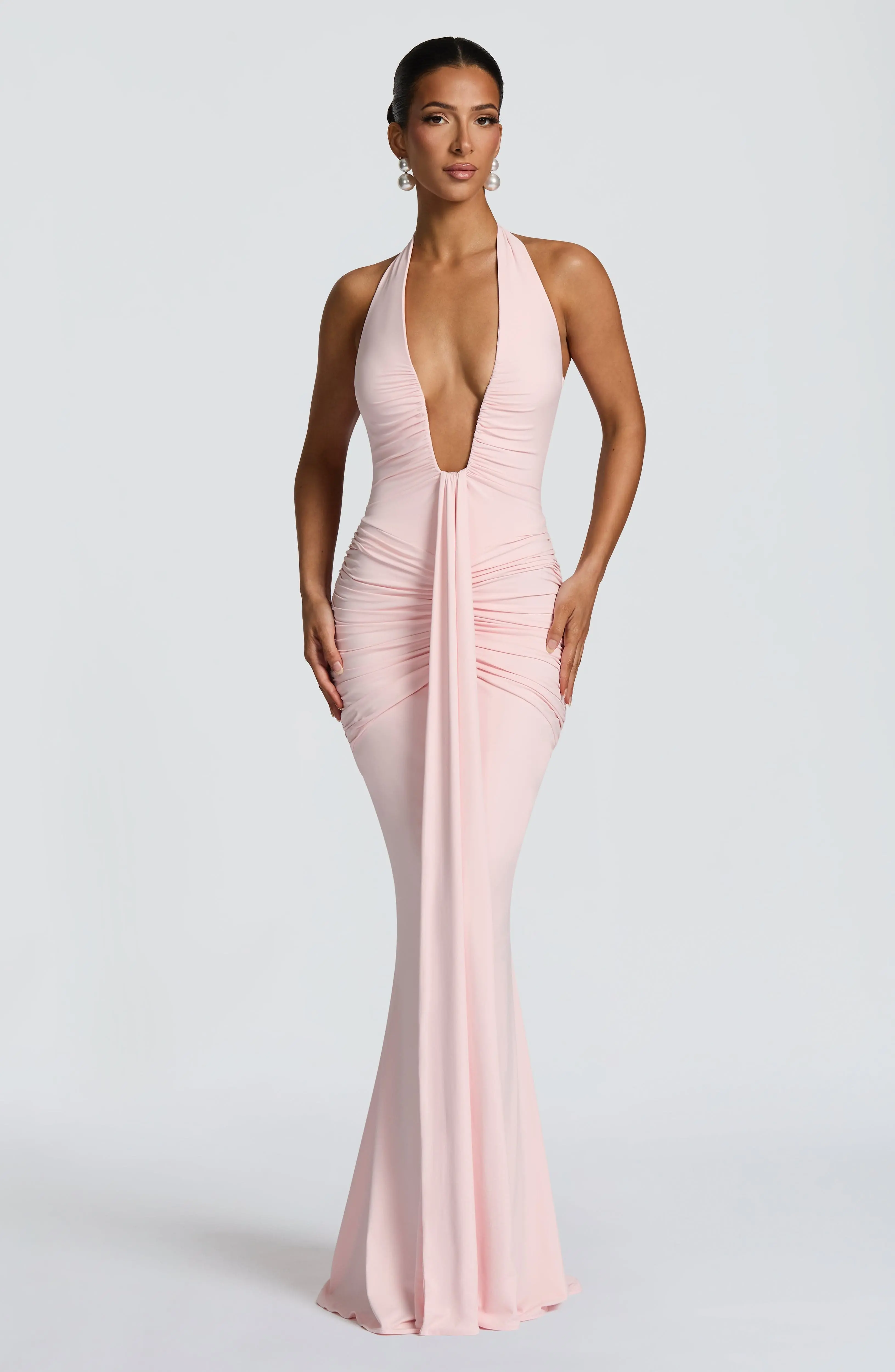 Rosetta Maxi Dress - Blush - Image 10
