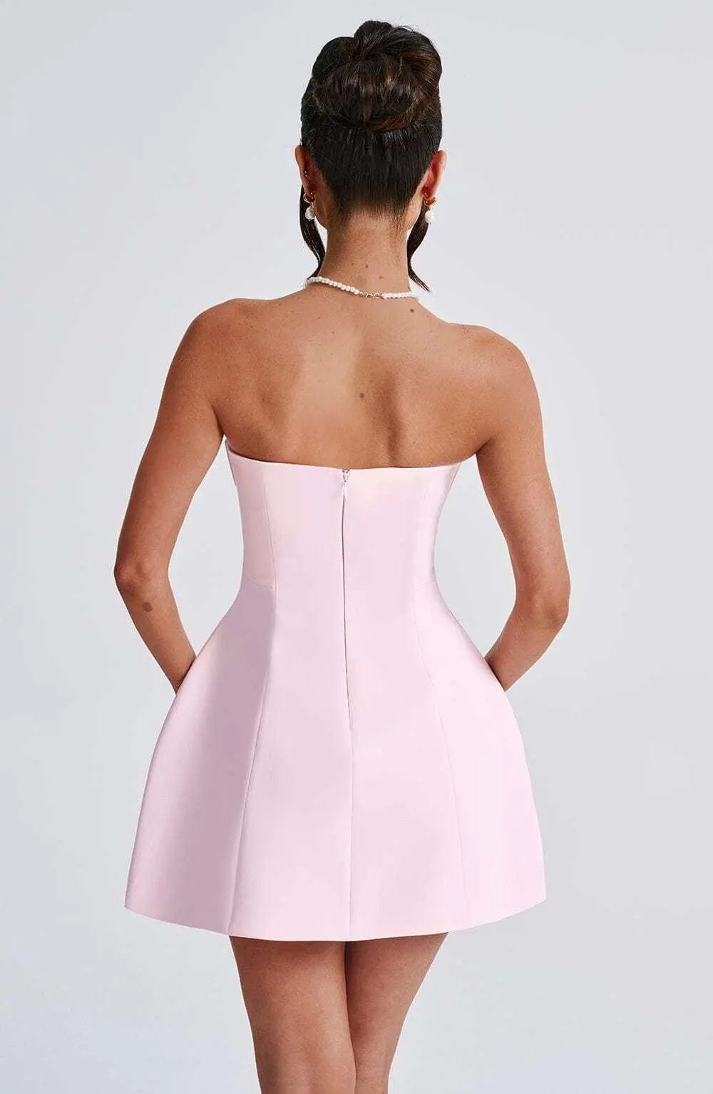 Asha Mini Dress - Blush - Image 2