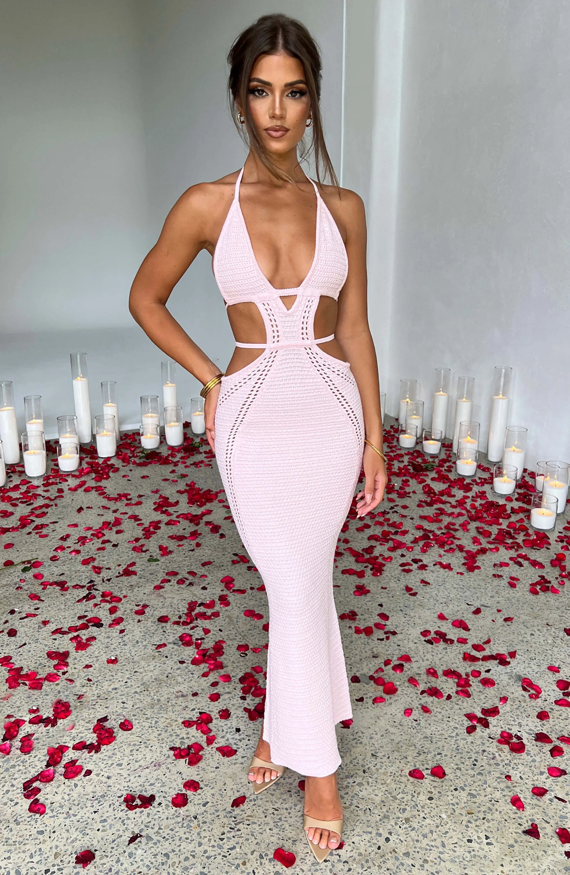 Arabella Maxi Dress - Blush - Image 6