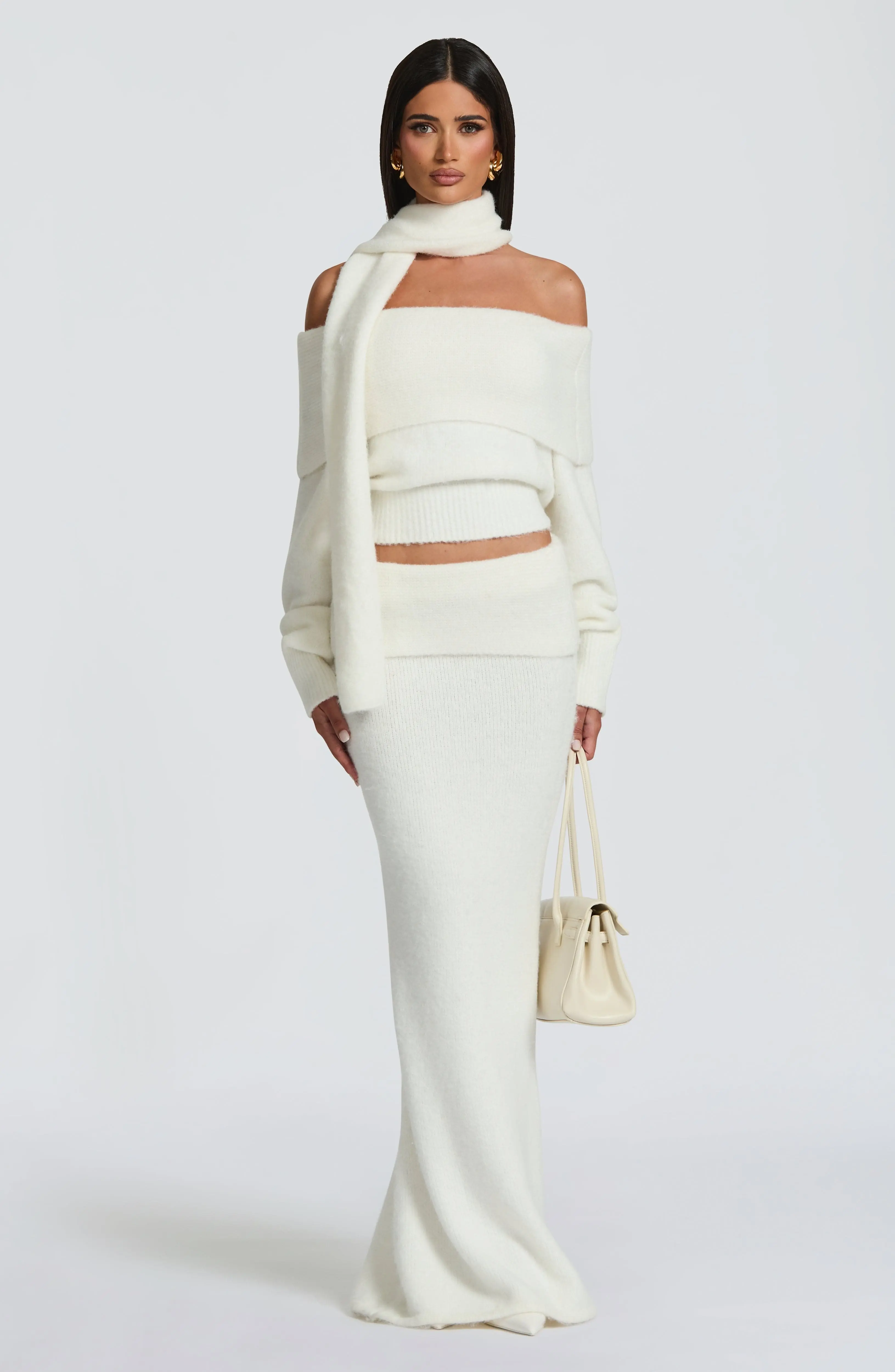 Andie Maxi Skirt - Ivory - Image 5