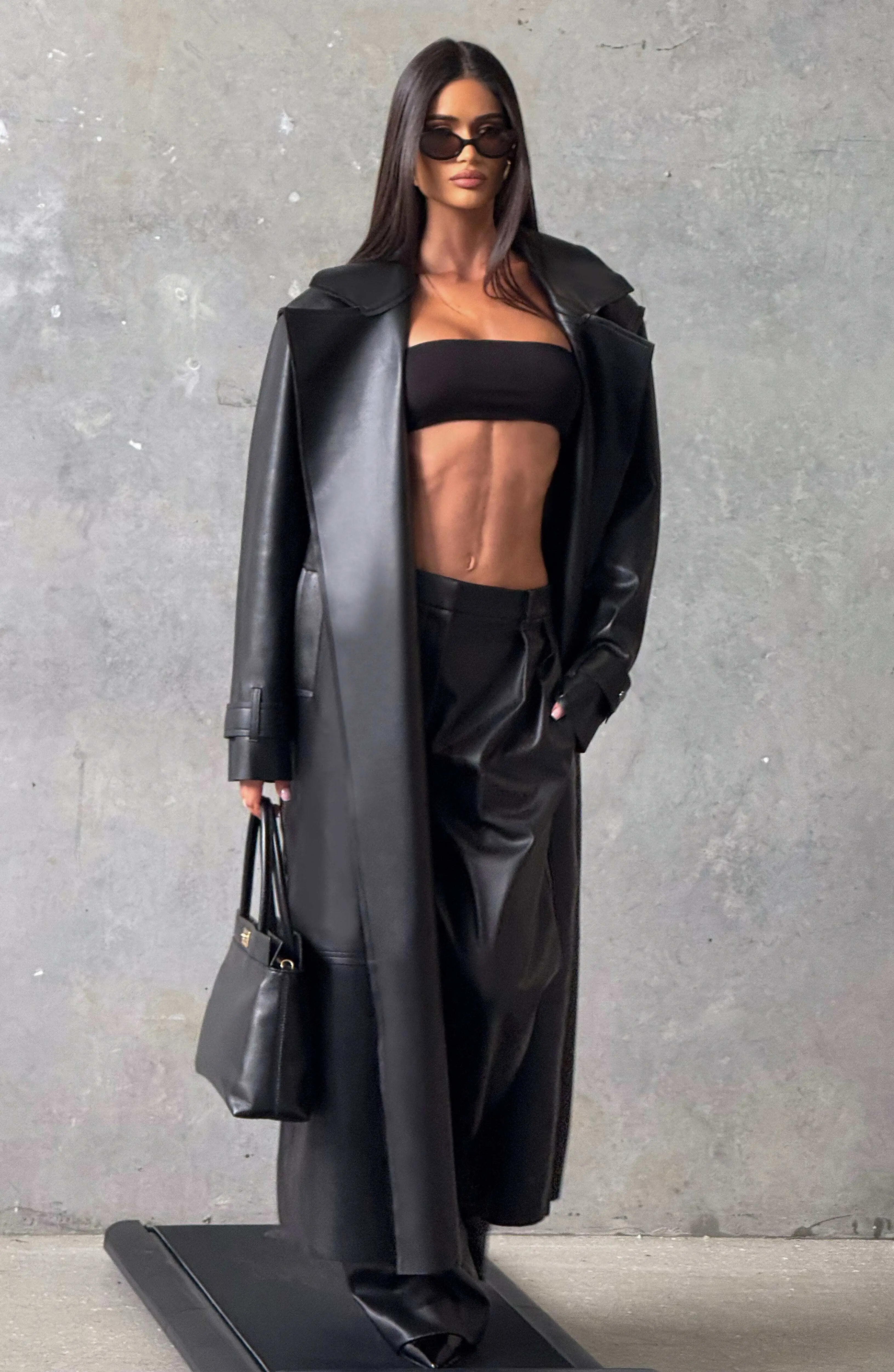 Bridget Trench Coat - Black - Image 9
