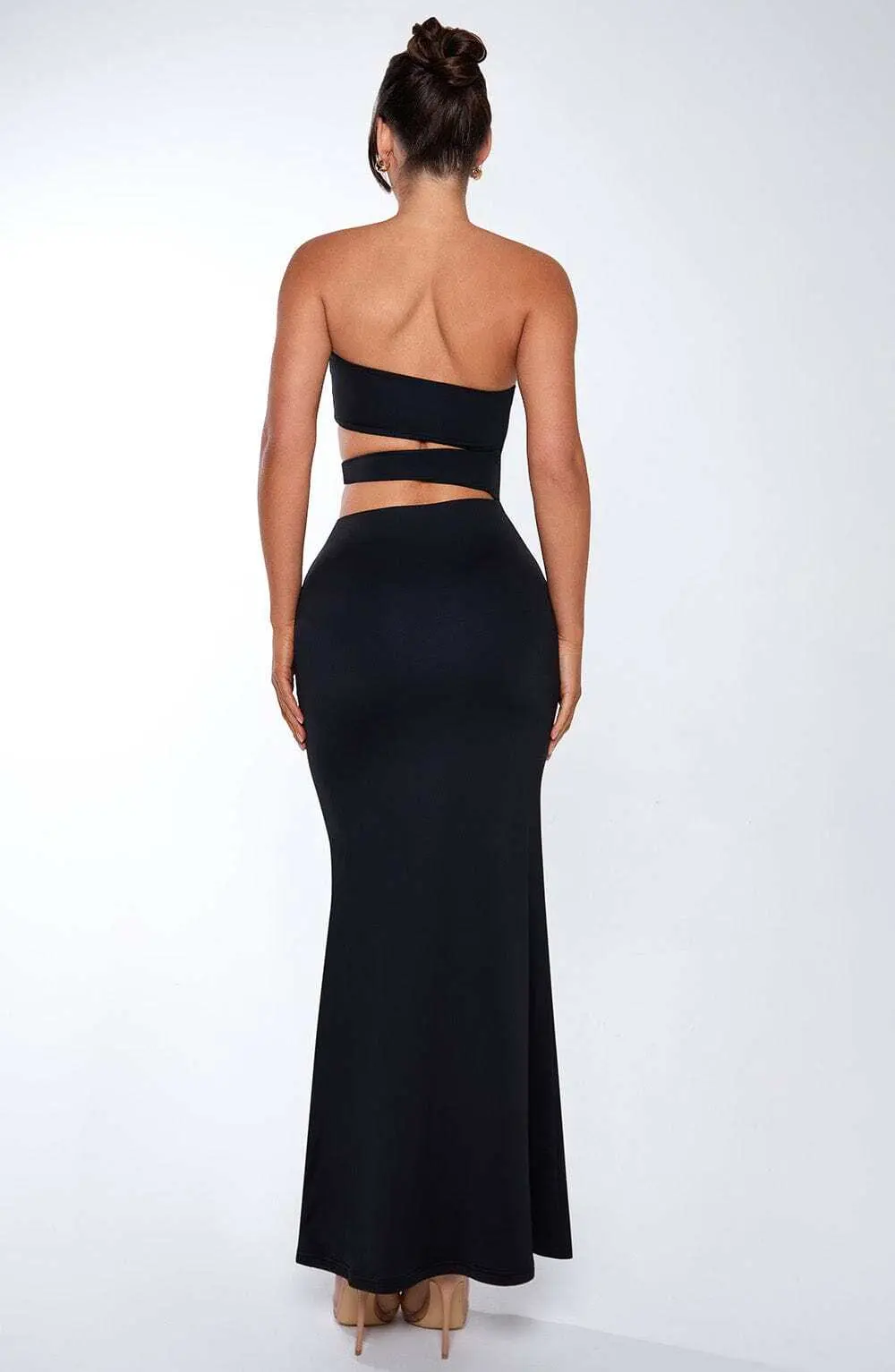 Milia Maxi Dress - Black - Image 6