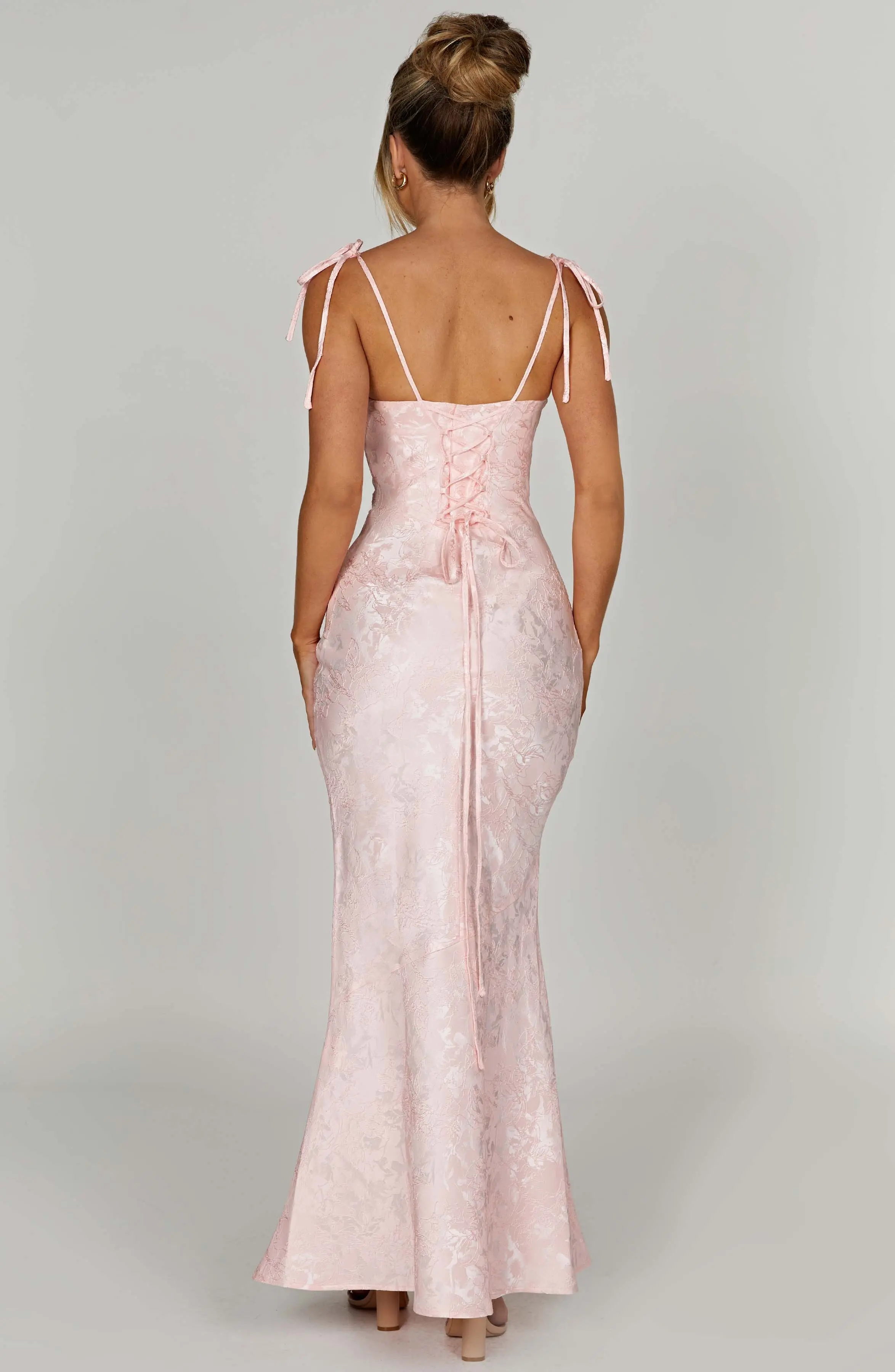 Whitney Maxi Dress - Blush - Image 8