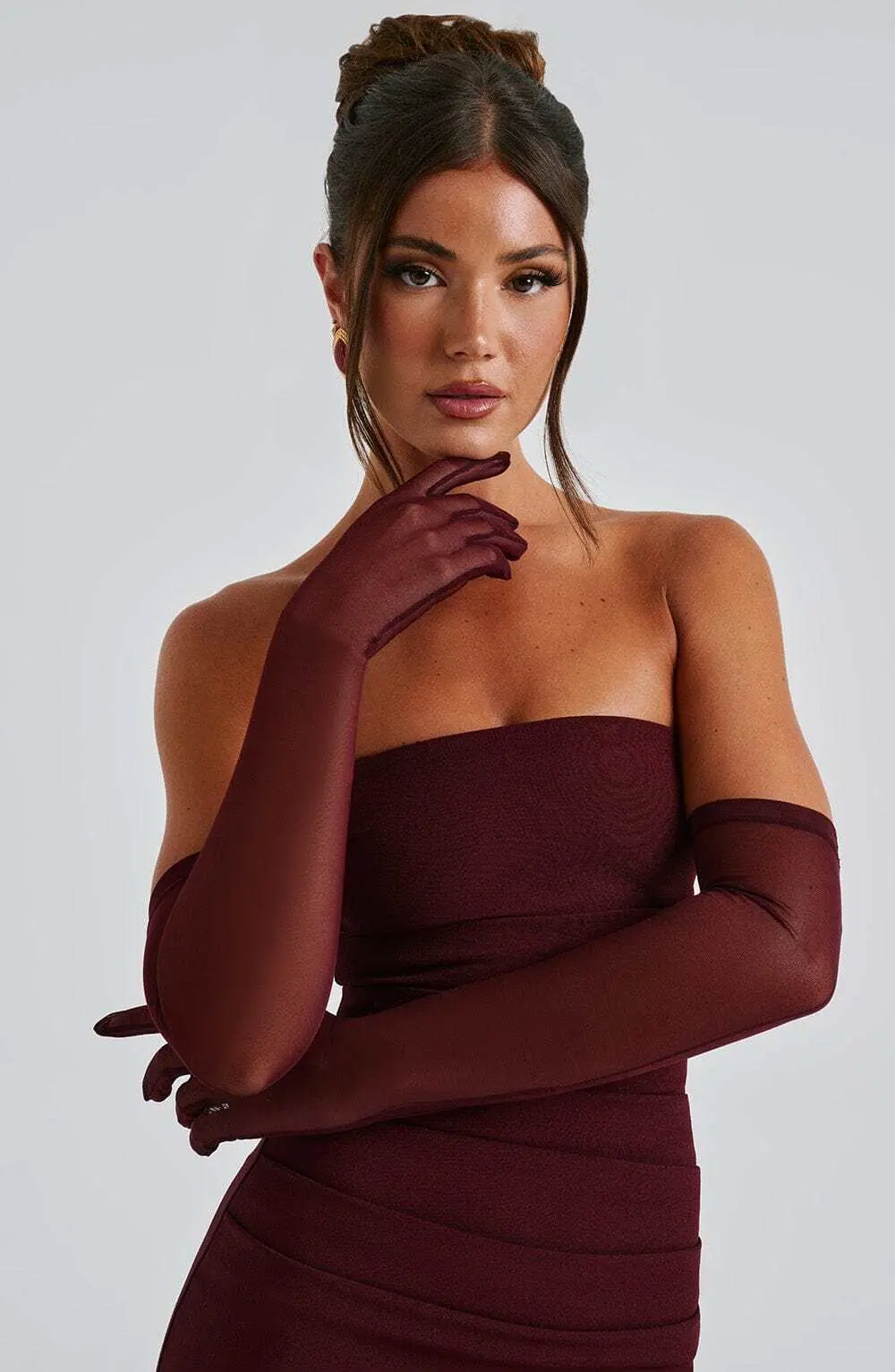 Eli Gloves - Cherry Lacquer - Image 4
