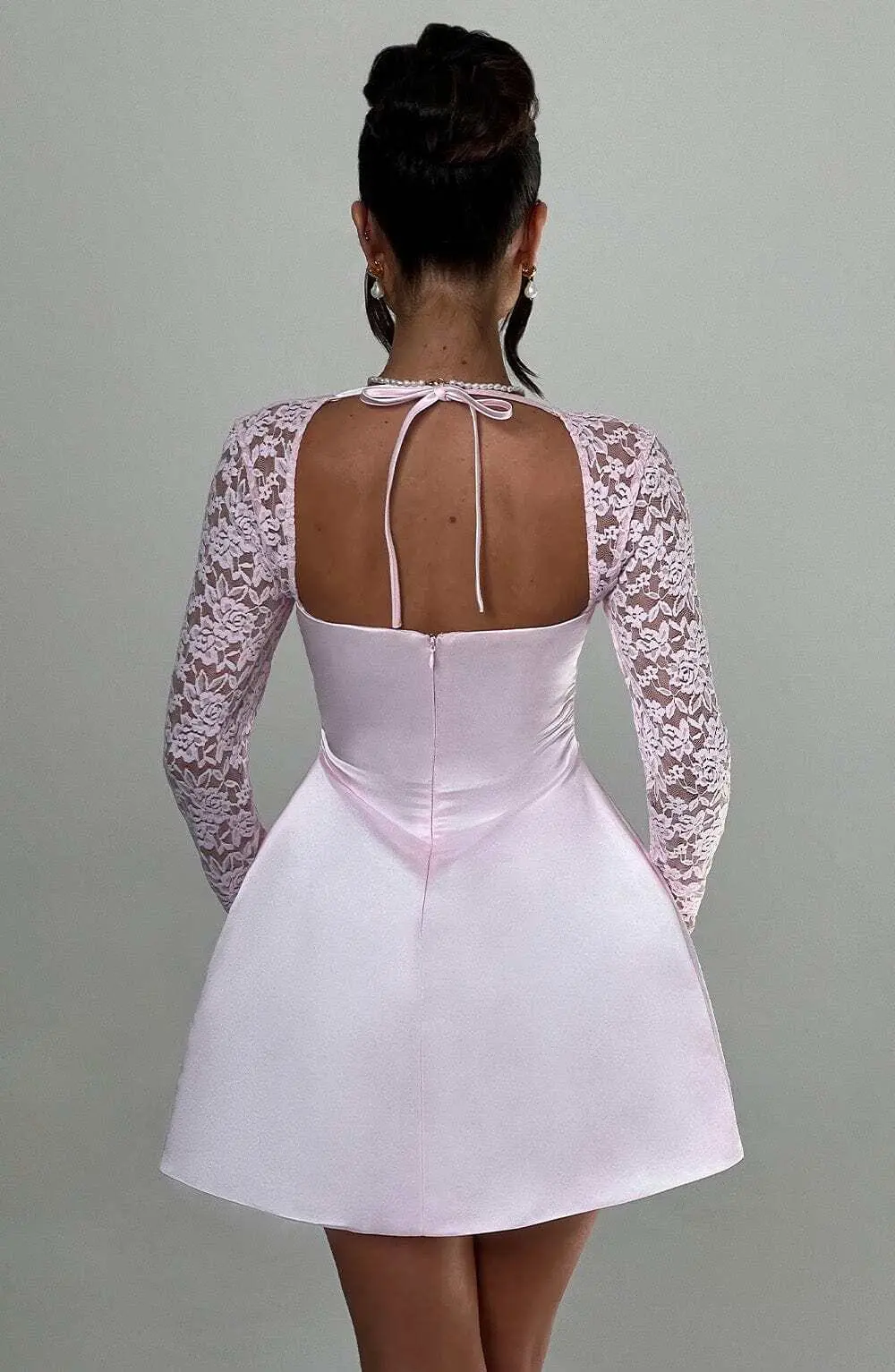 Sadie Mini Dress - Blush - Image 2