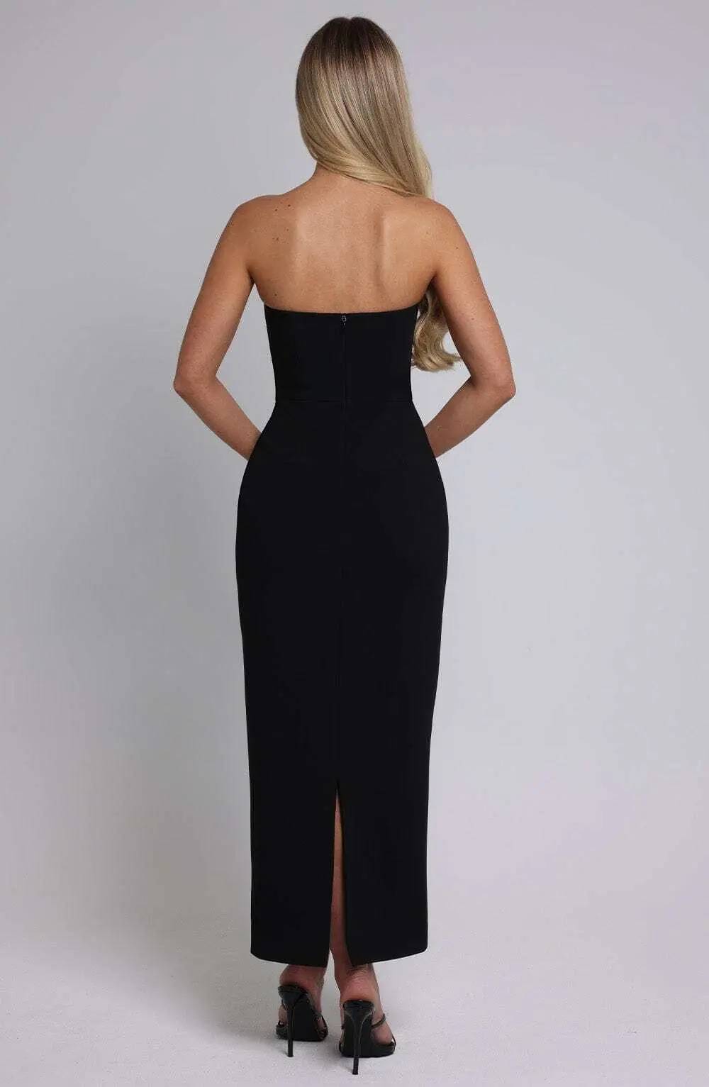 Roxanne Midaxi Dress - Black - Image 10