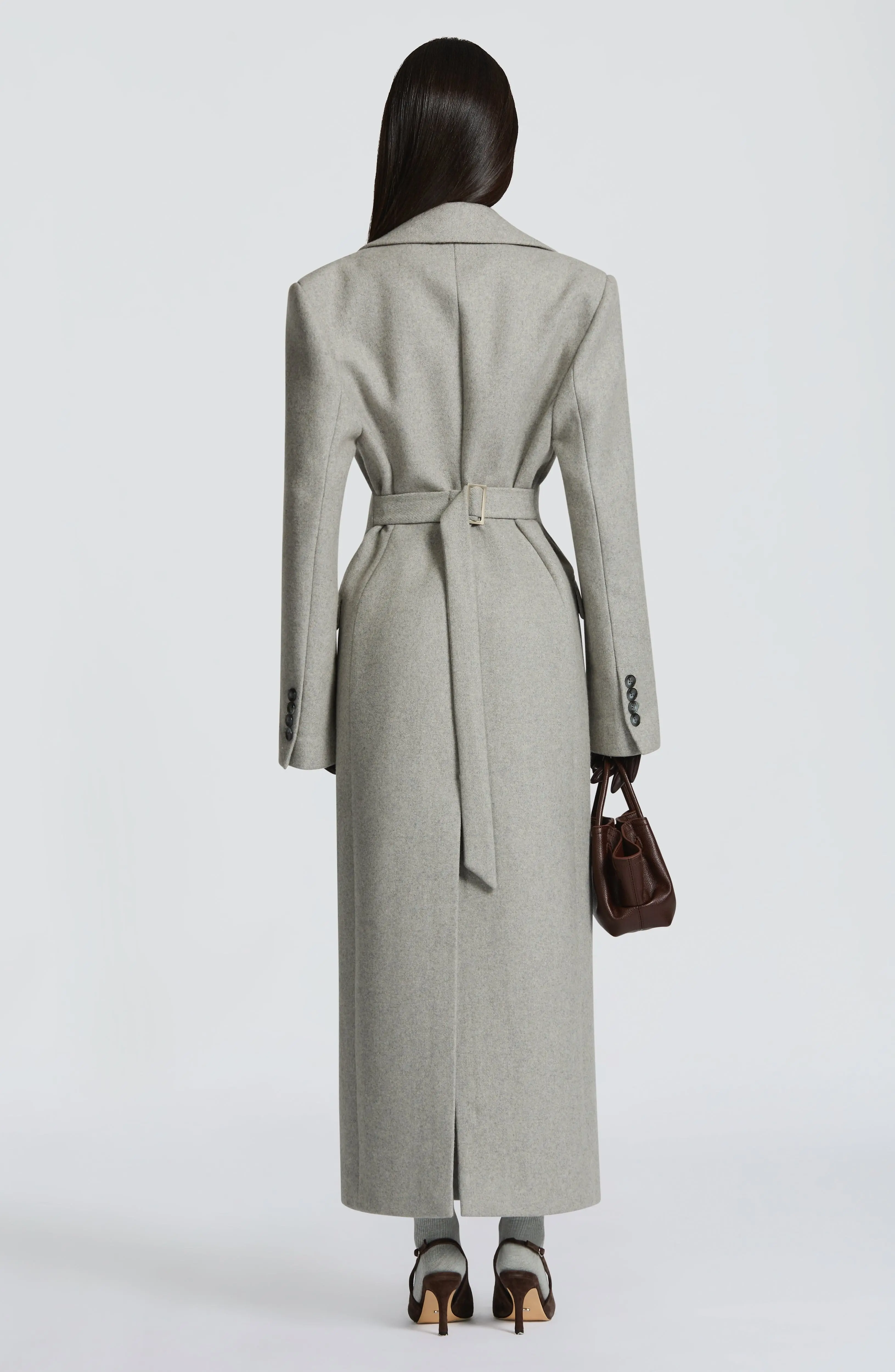 Ursula Coat - Light Grey - Image 2
