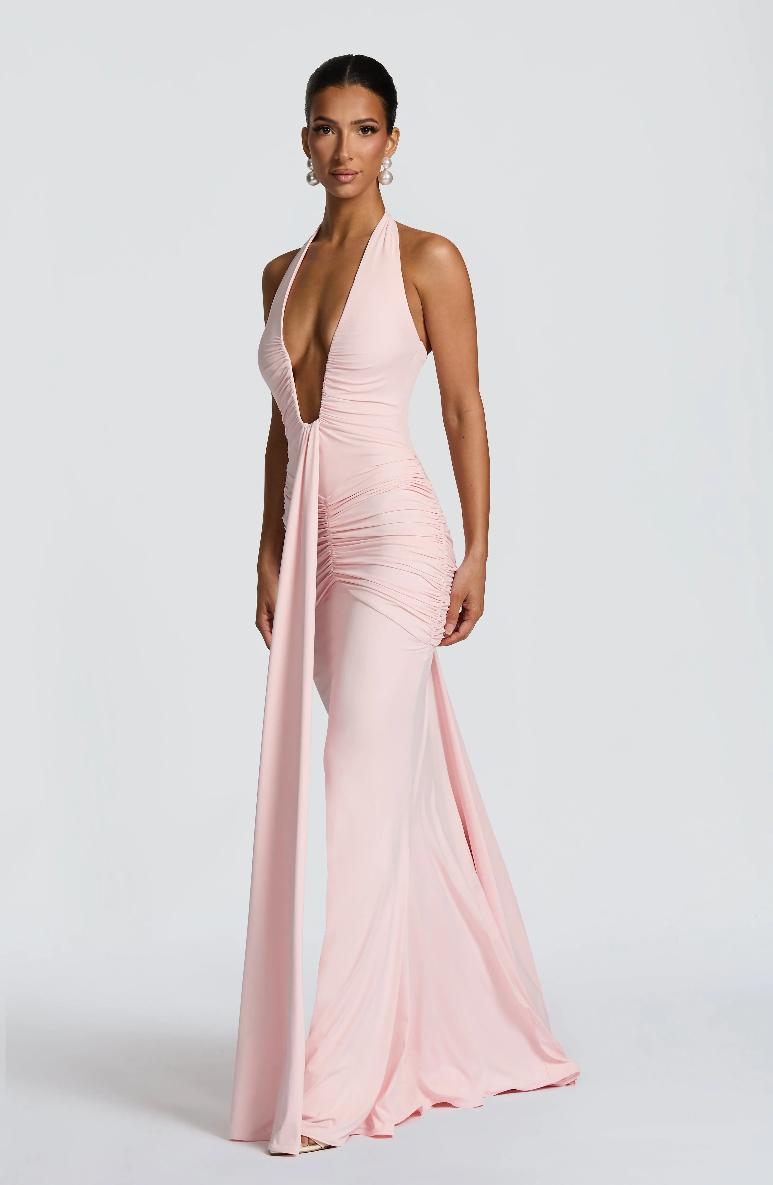 Rosetta Maxi Dress - Blush - Image 2