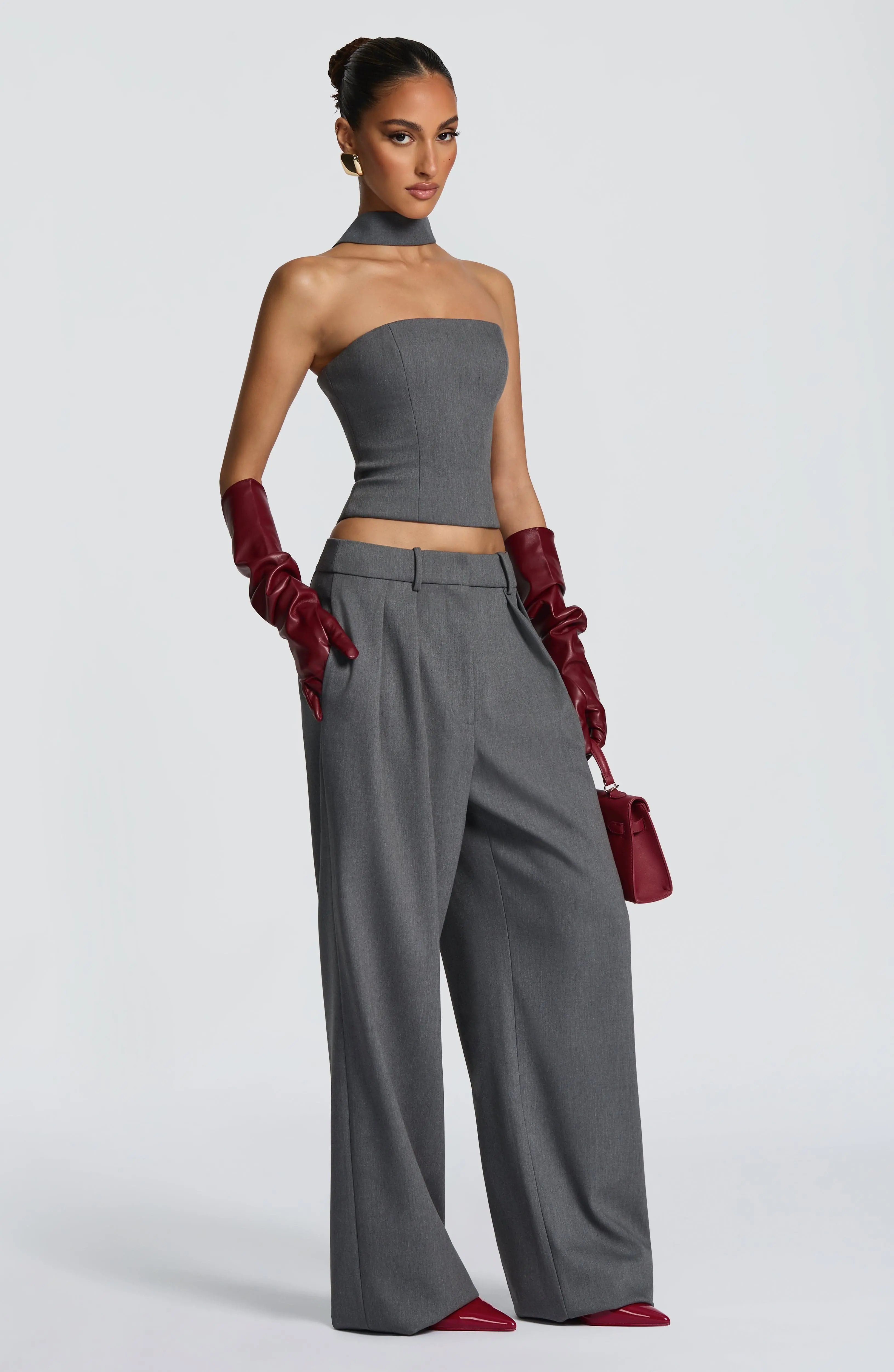 Kerry Top - Grey Marl - Image 5