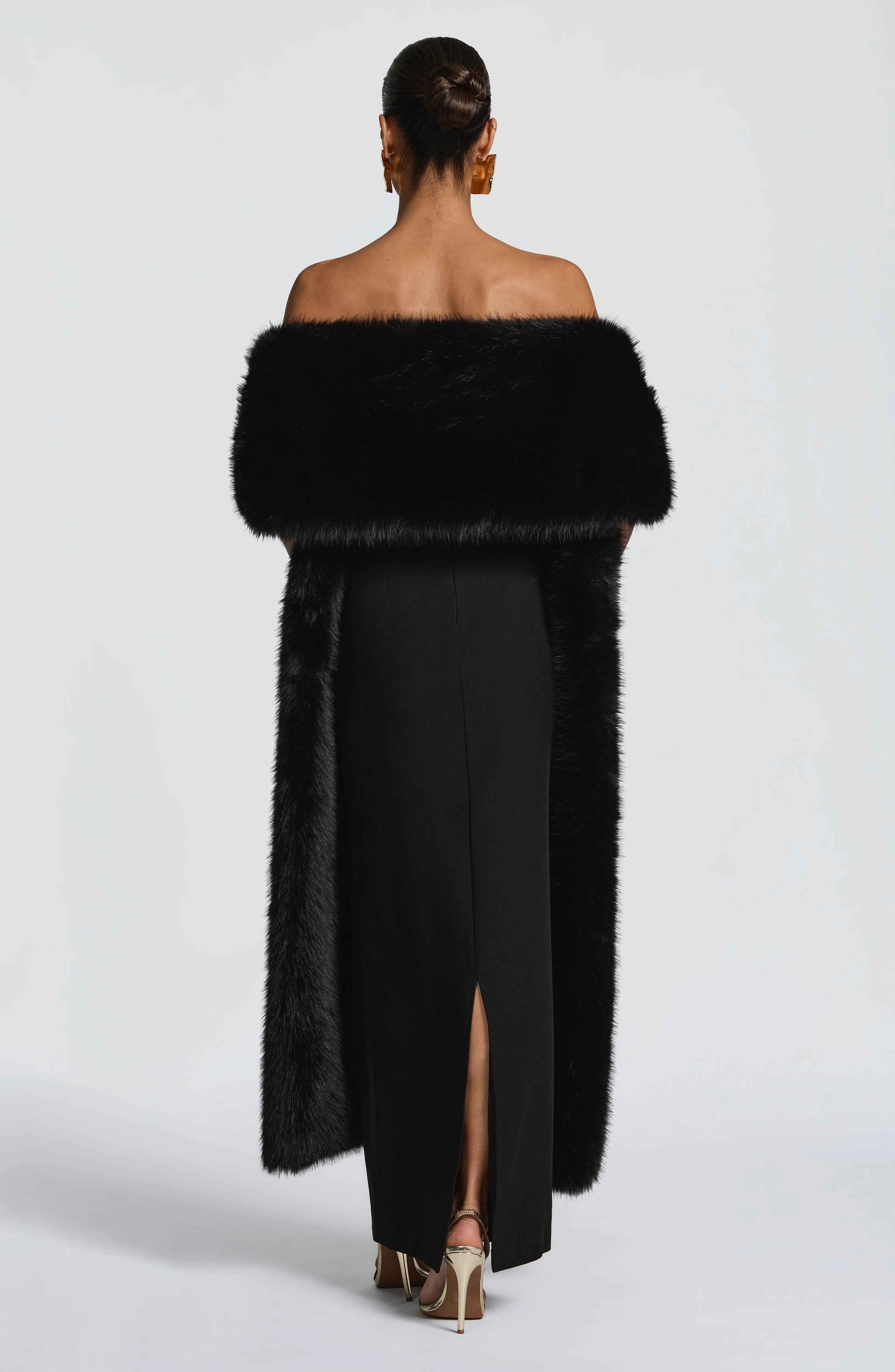 Lulu Shawl - Black - Image 6
