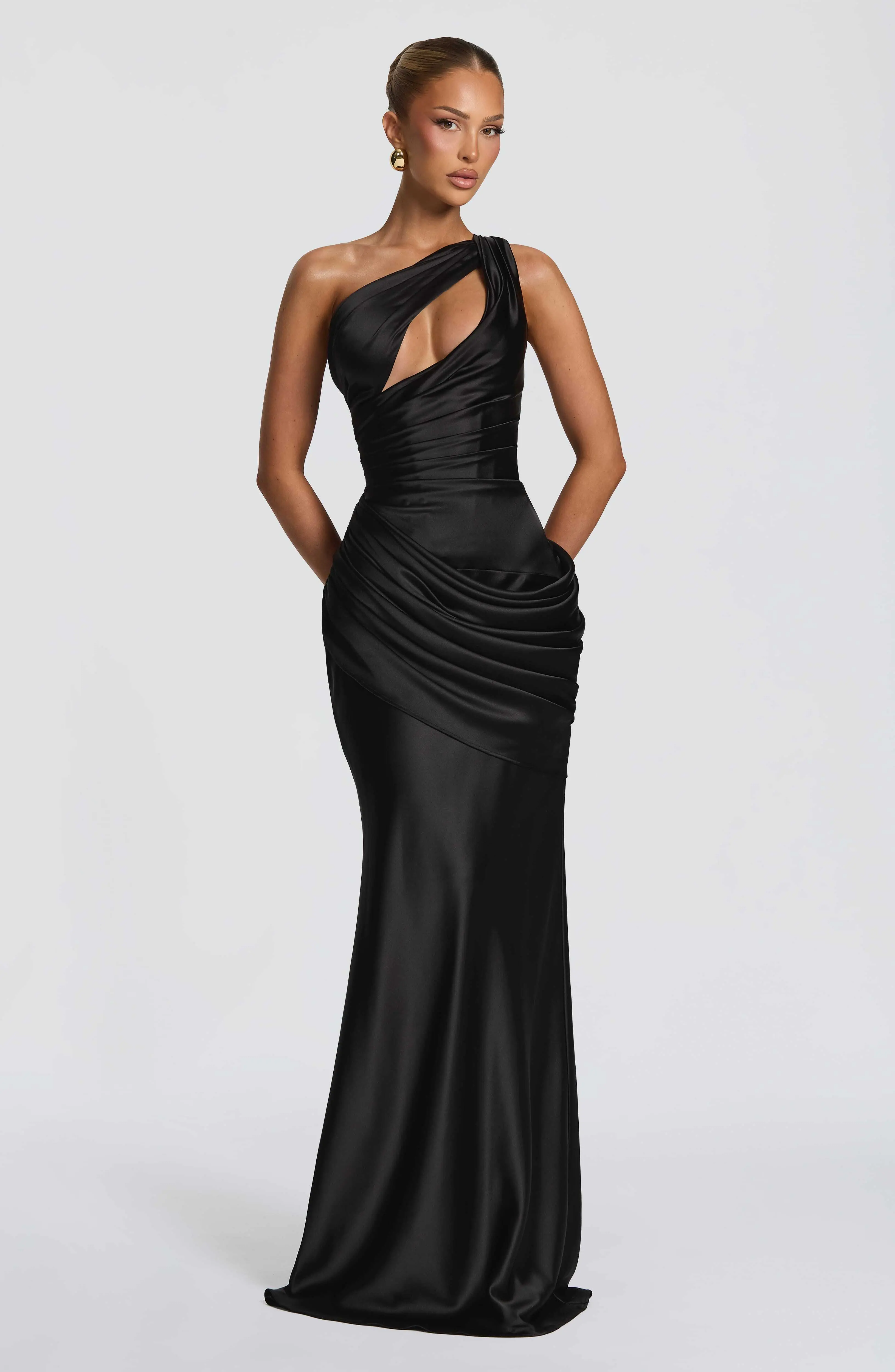 Emina Maxi Dress - Black