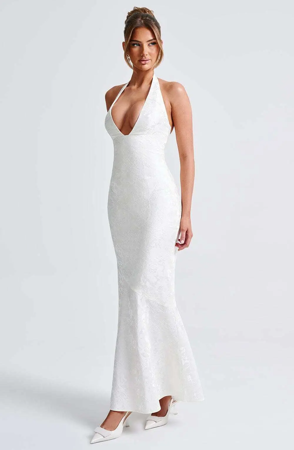 Josephine Maxi Dress - Ivory - Image 6