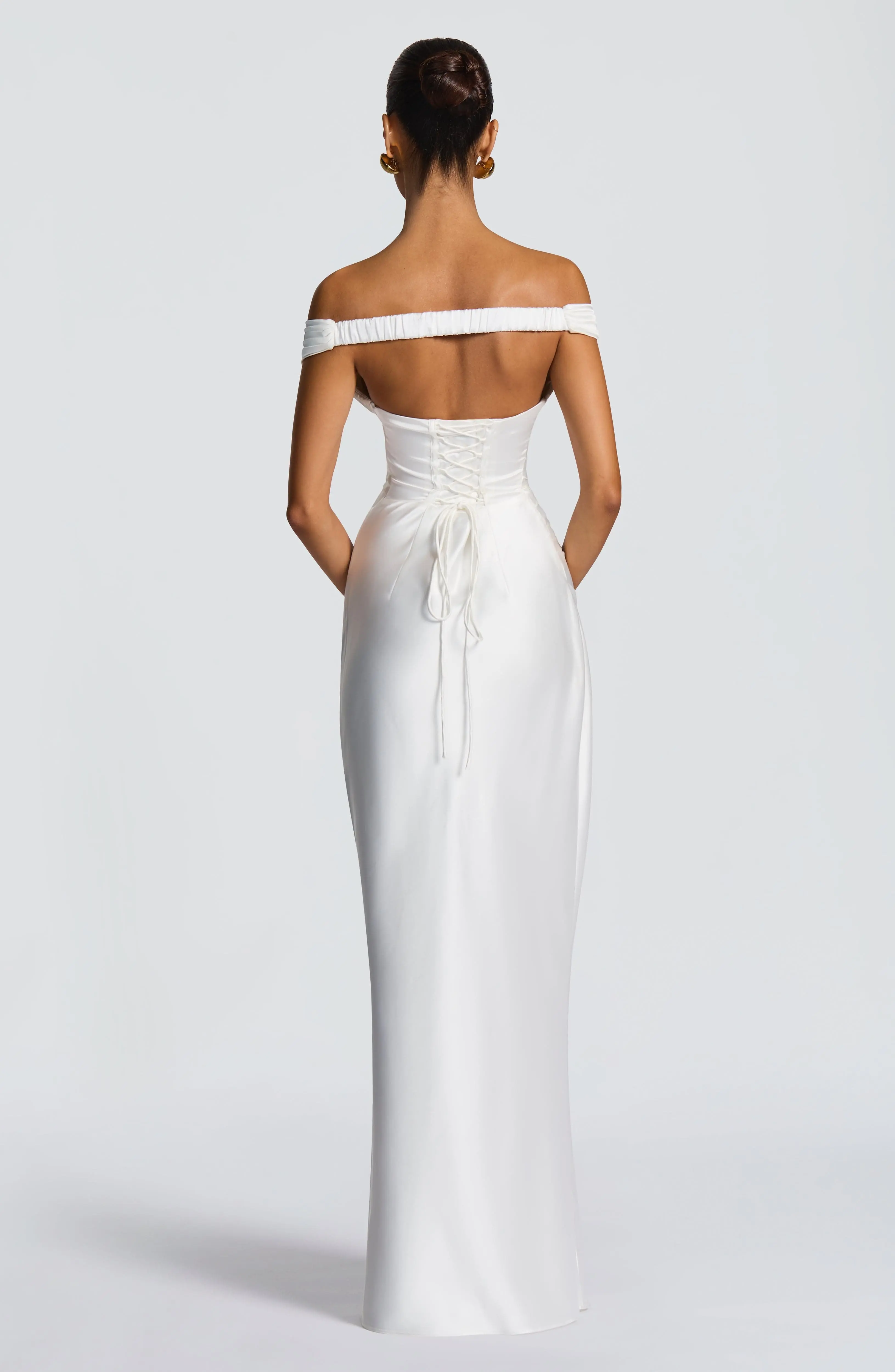 Aurelia Maxi Dress - Ivory - Image 2