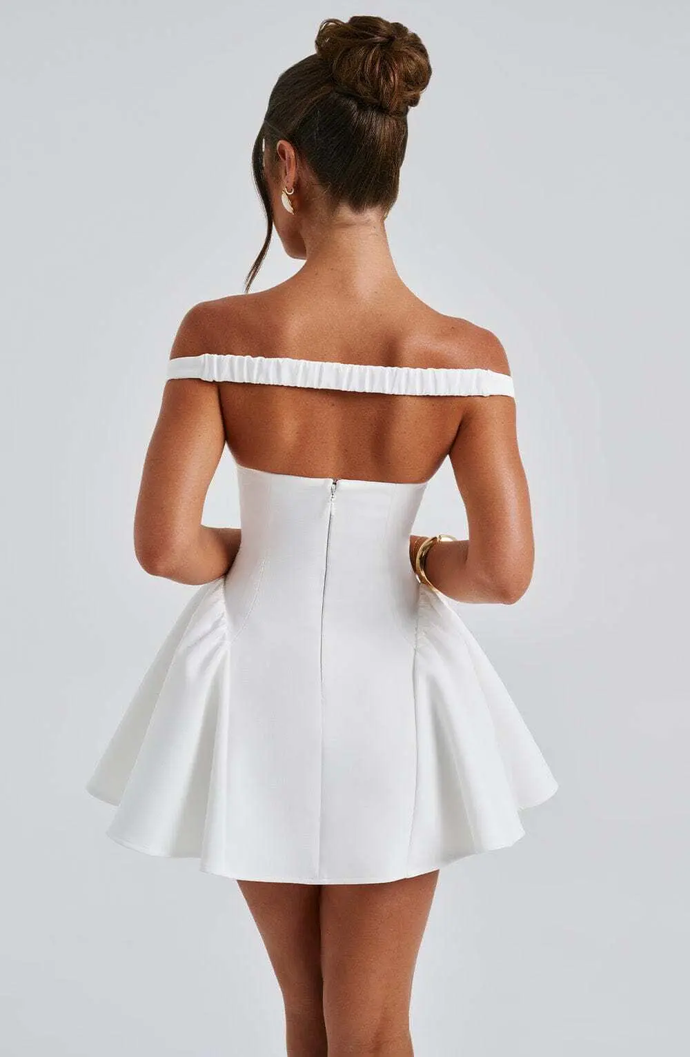 Marla Mini Dress - Ivory - Image 9
