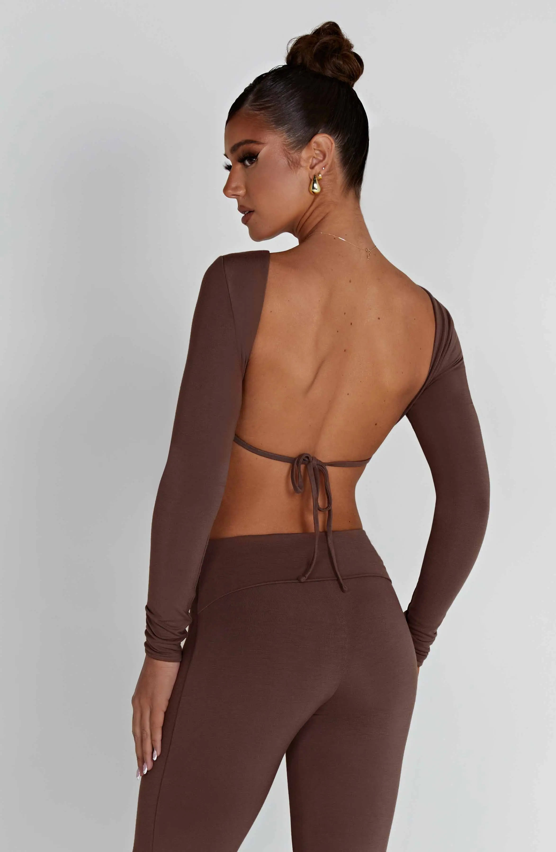 Sahra Top - Chocolate - Image 2