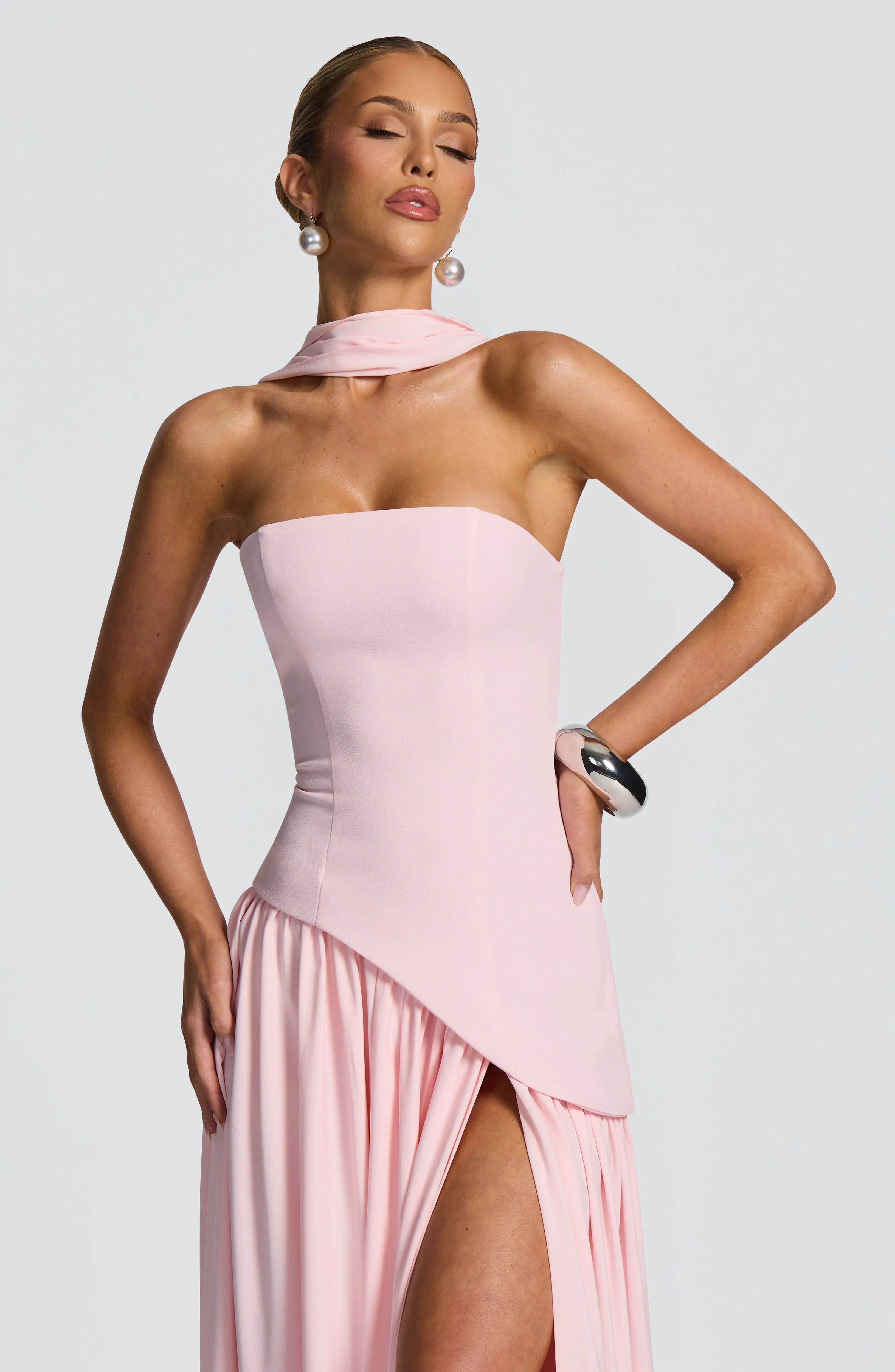Maliyah Maxi Dress - Blush - Image 8