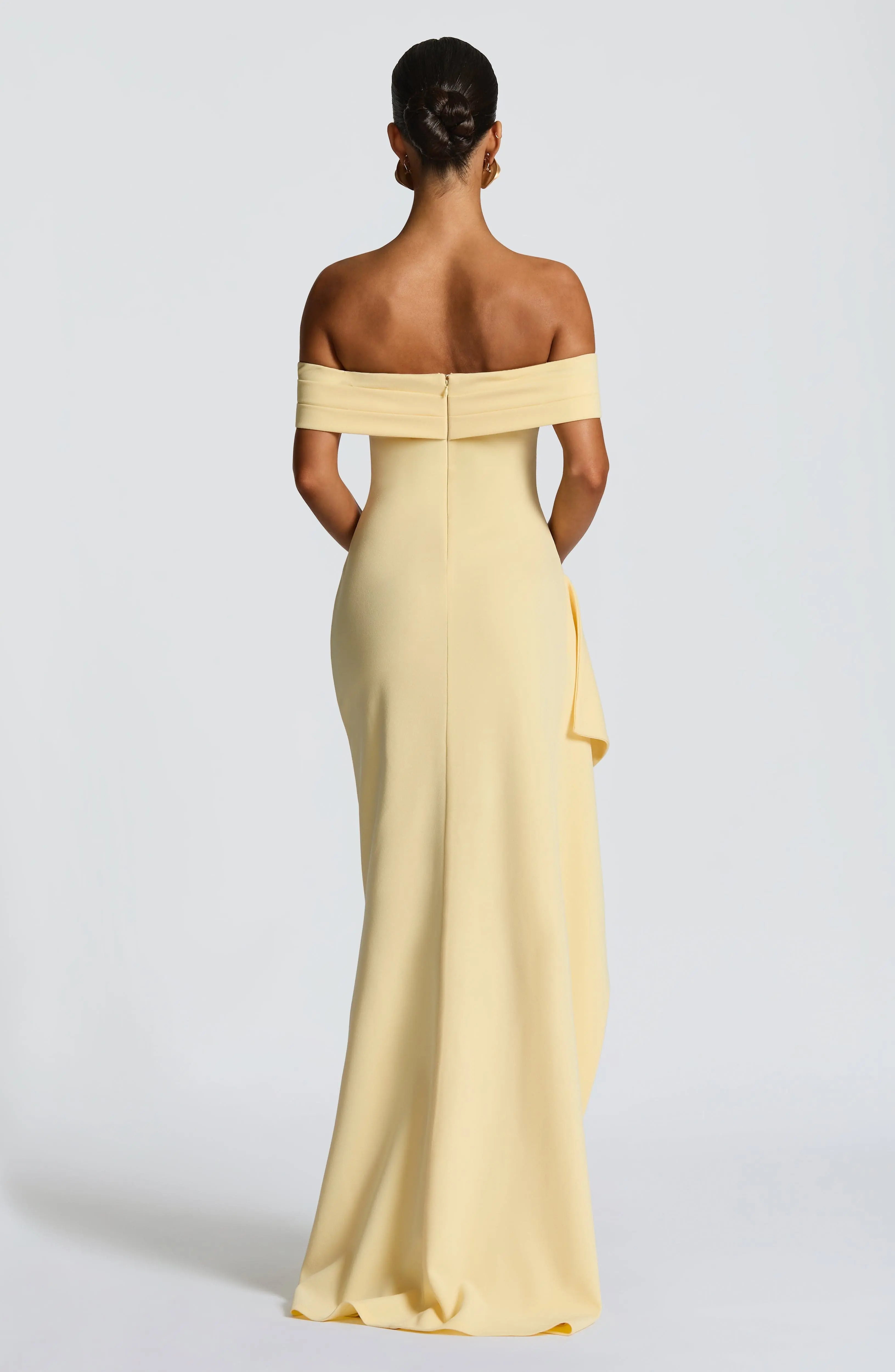 Joyce Maxi Dress - Lemon - Image 4