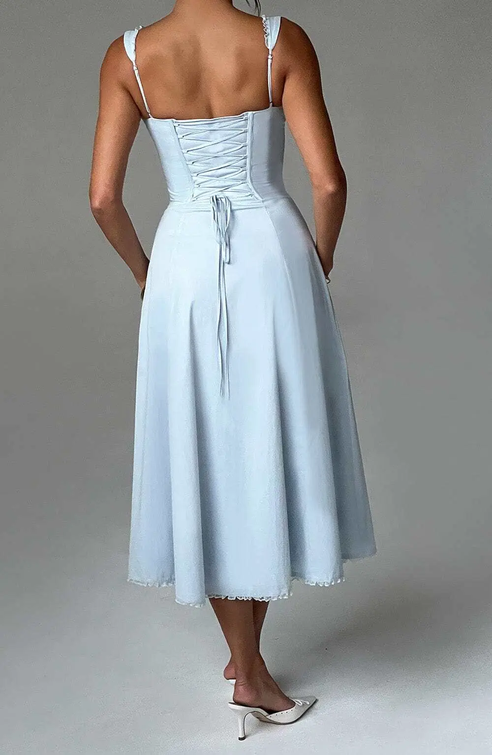 Ulrika Midi Dress - Blue - Image 2