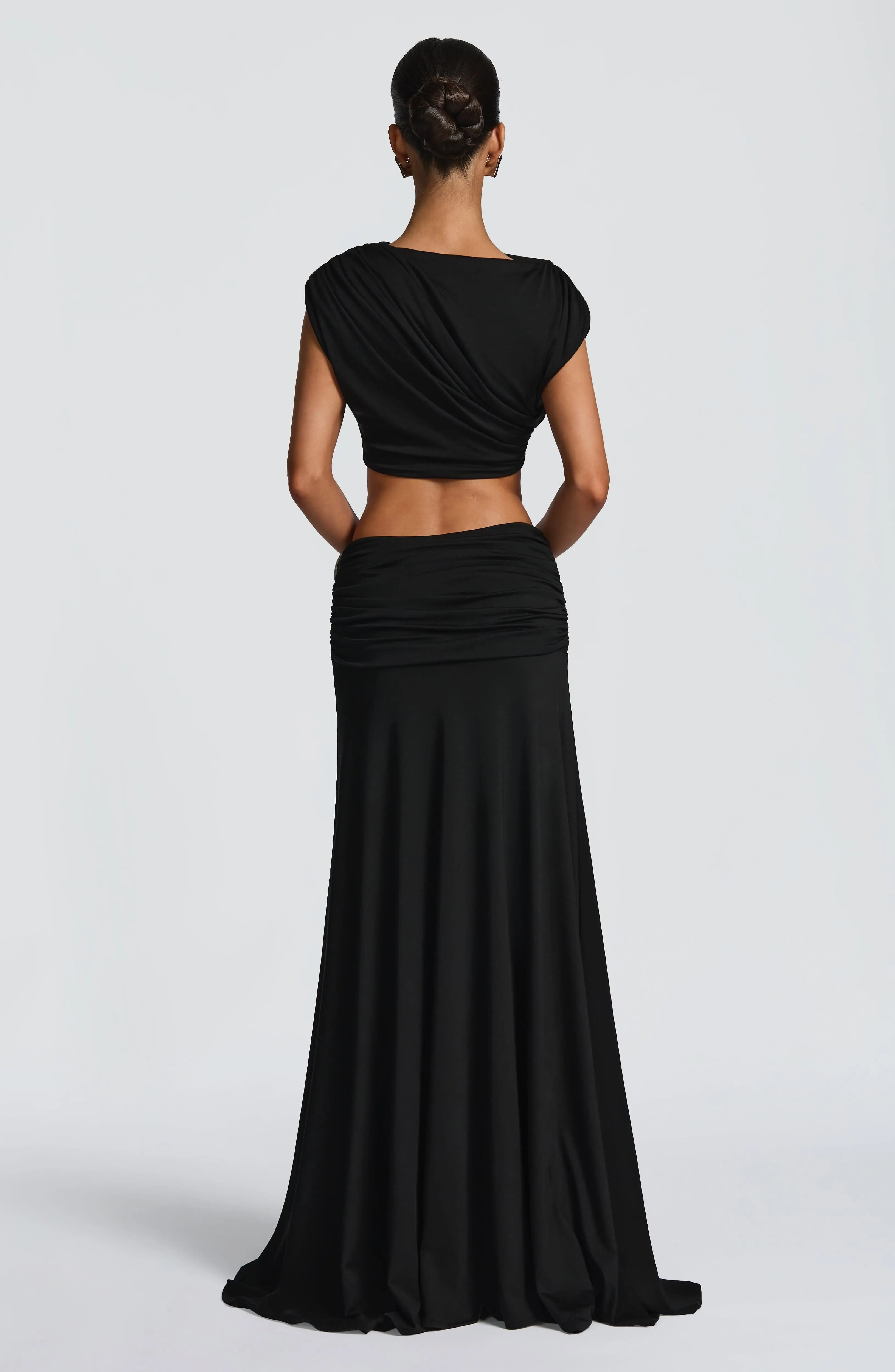 Paige Maxi Skirt - Black - Image 3