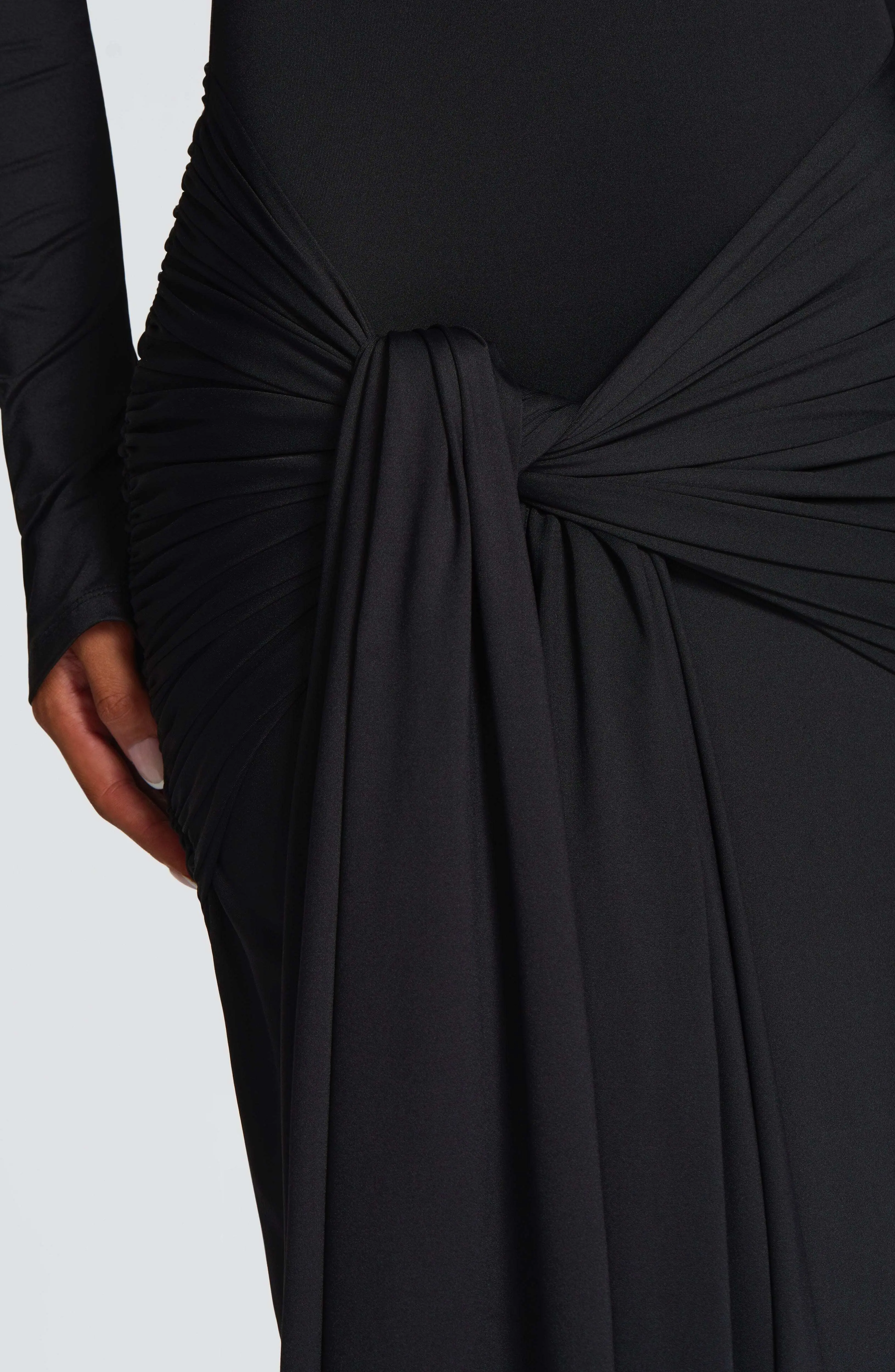 Tahnee Maxi Dress - Black - Image 4