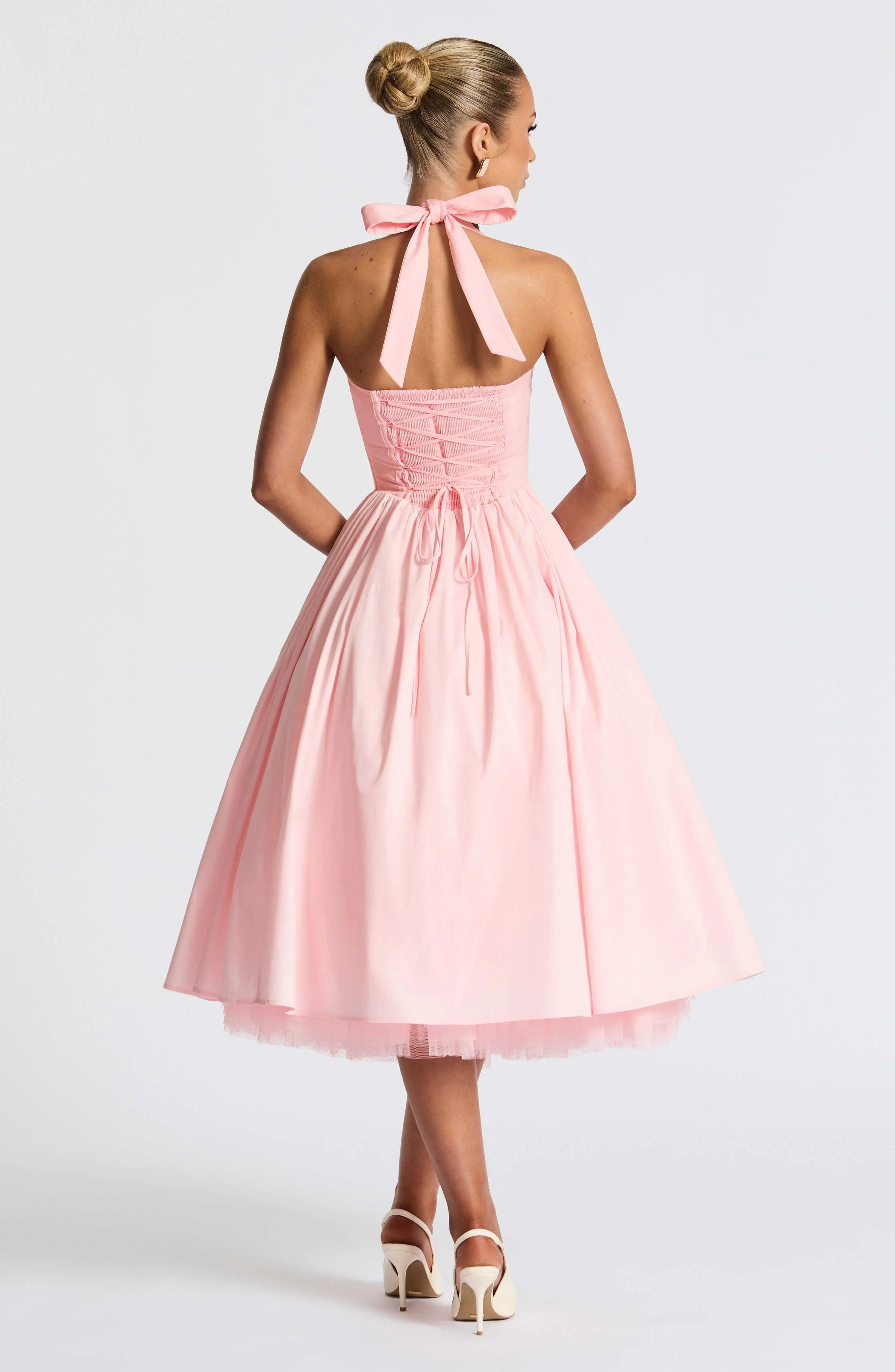 Cressida Midi Dress - Blush - Image 2