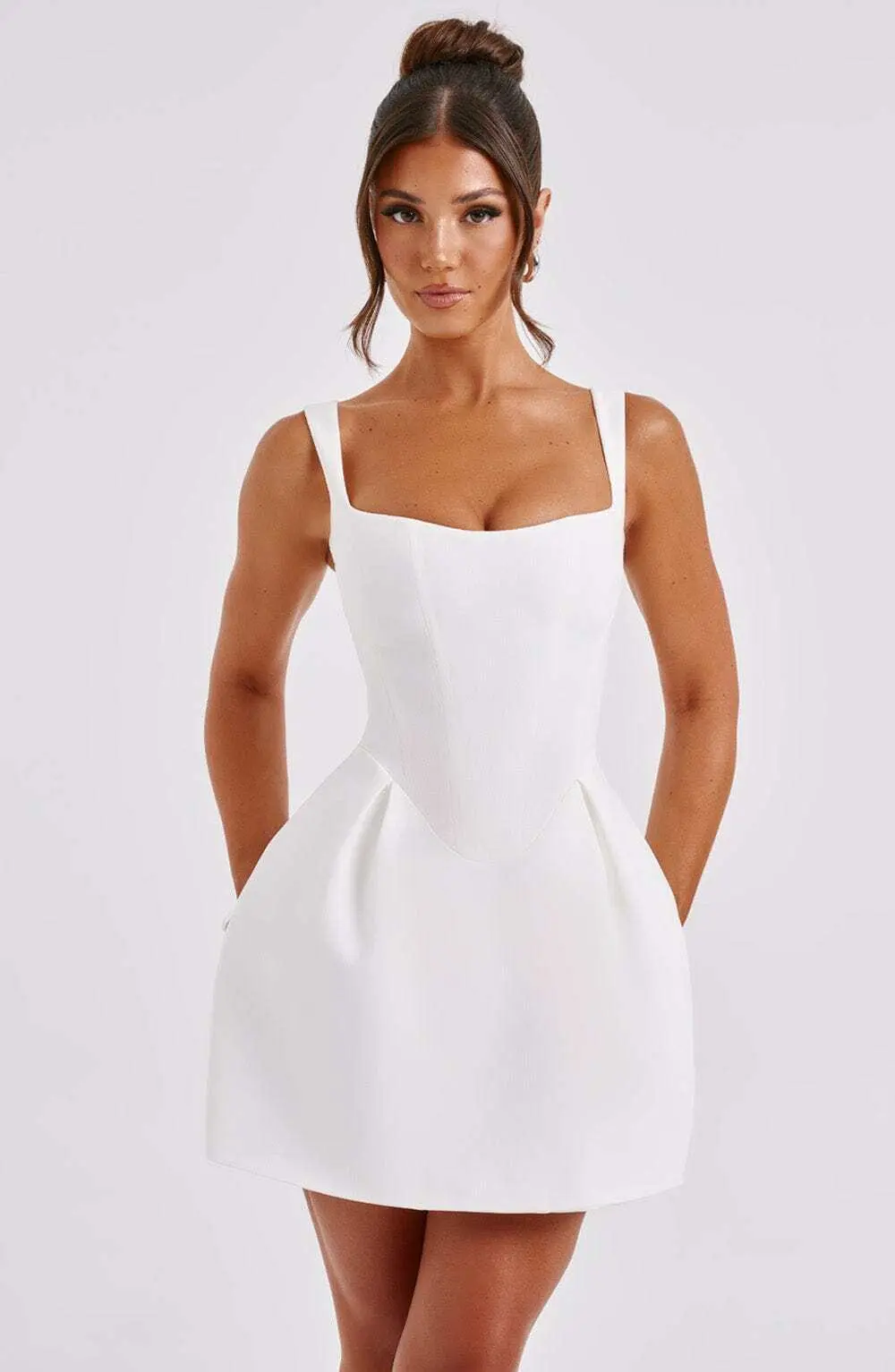 Janiyah Mini Dress - Ivory - Image 4