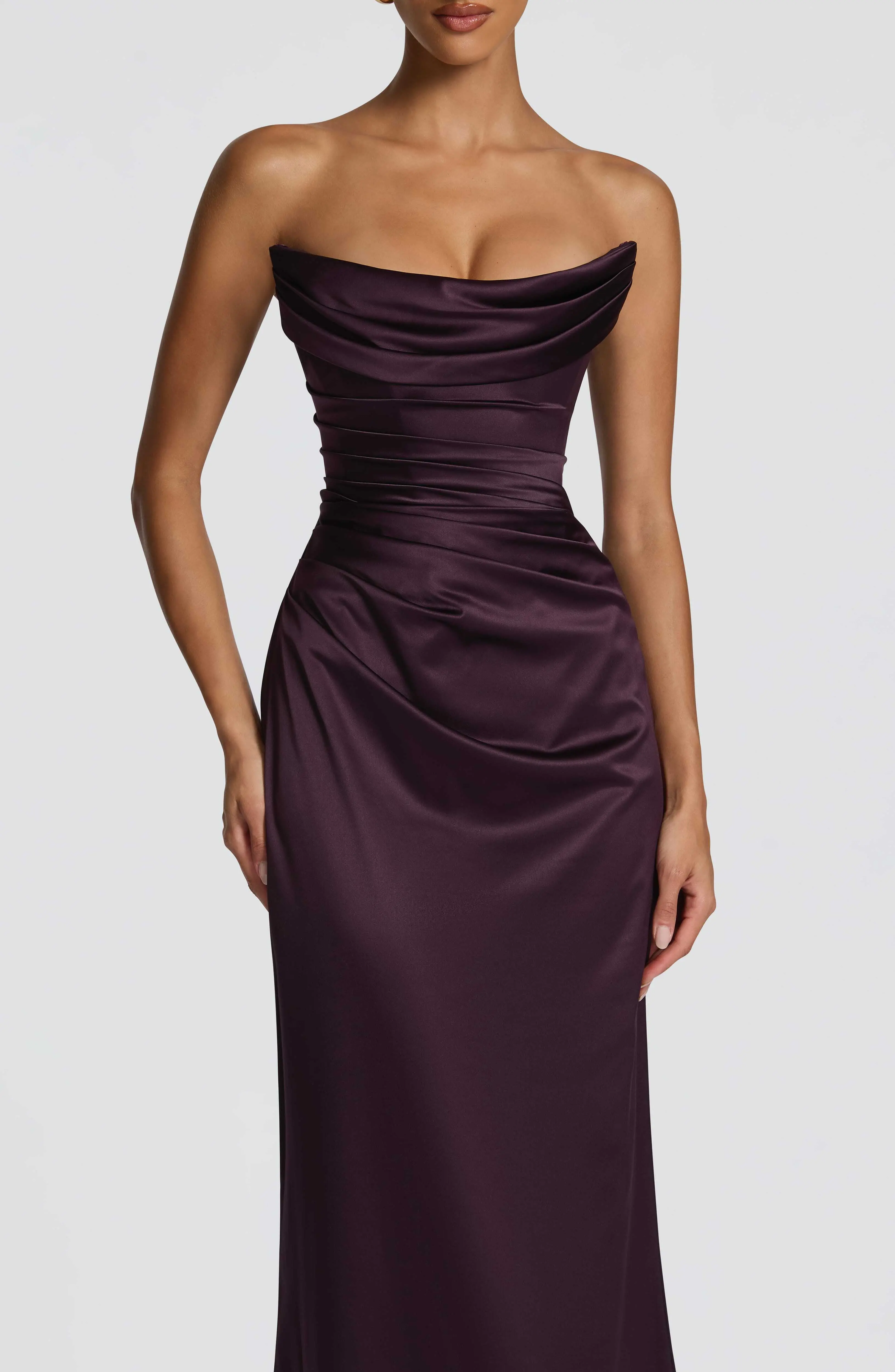 Vessa Maxi Dress - Plum - Image 6