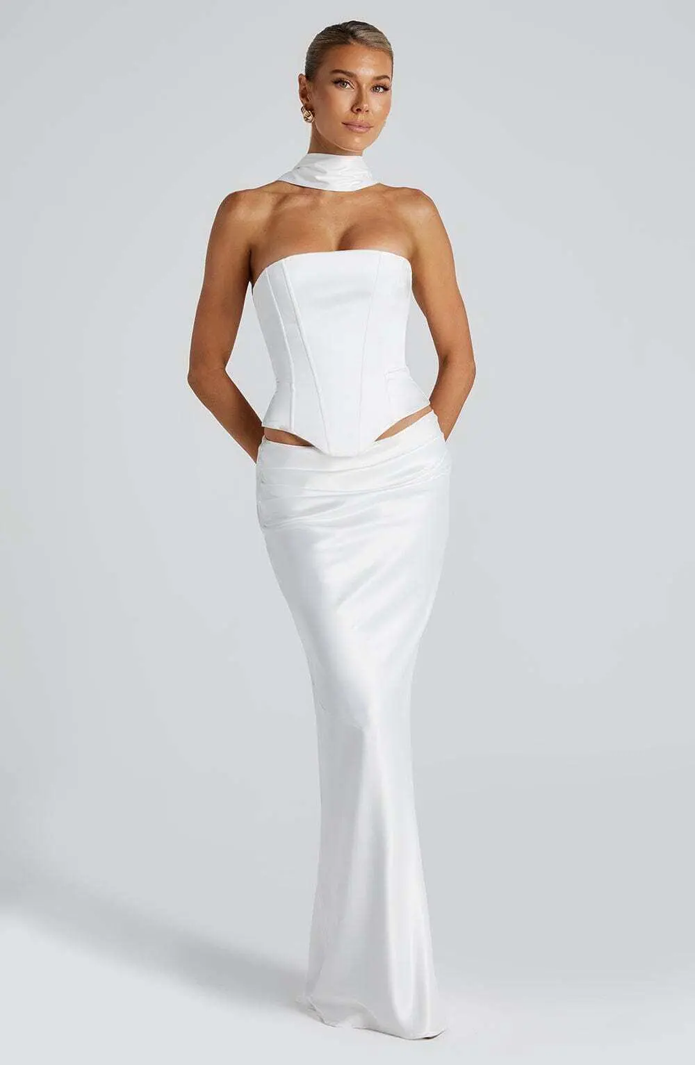Bernadette Maxi Skirt - Ivory - Image 5
