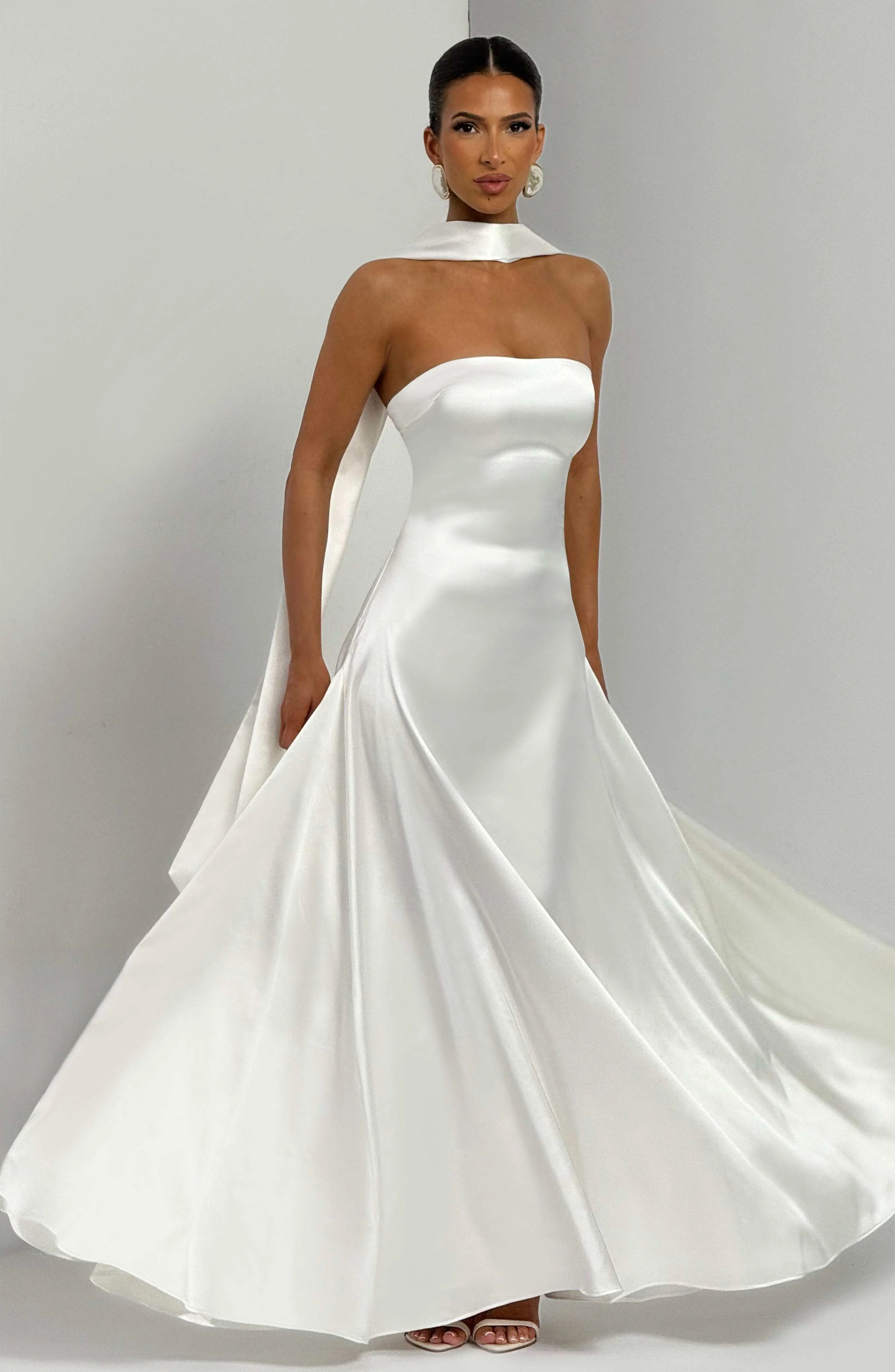 Morven Maxi Dress - Ivory - Image 5
