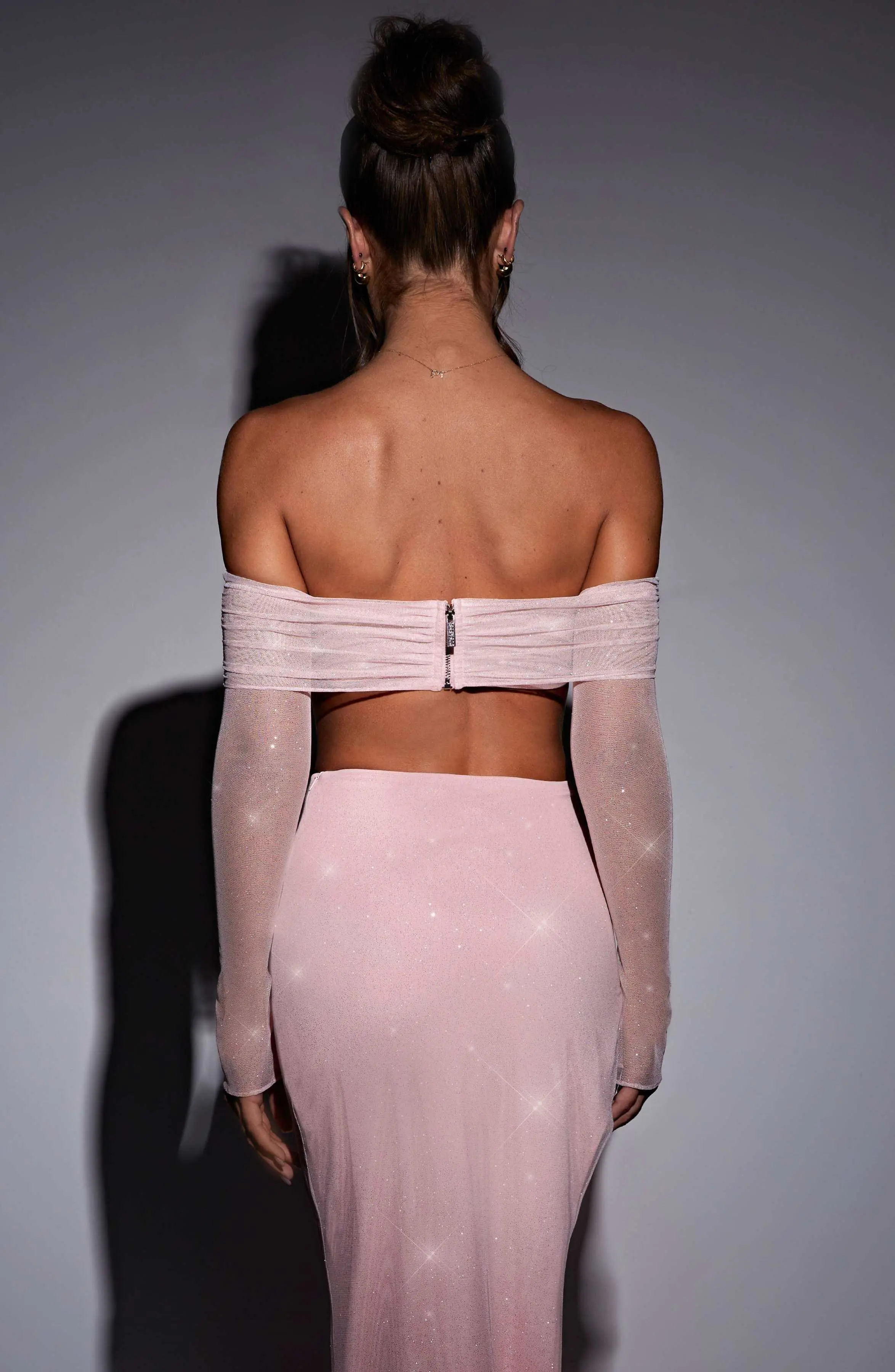 Jana Maxi Skirt - Pink Sparkle - Image 4