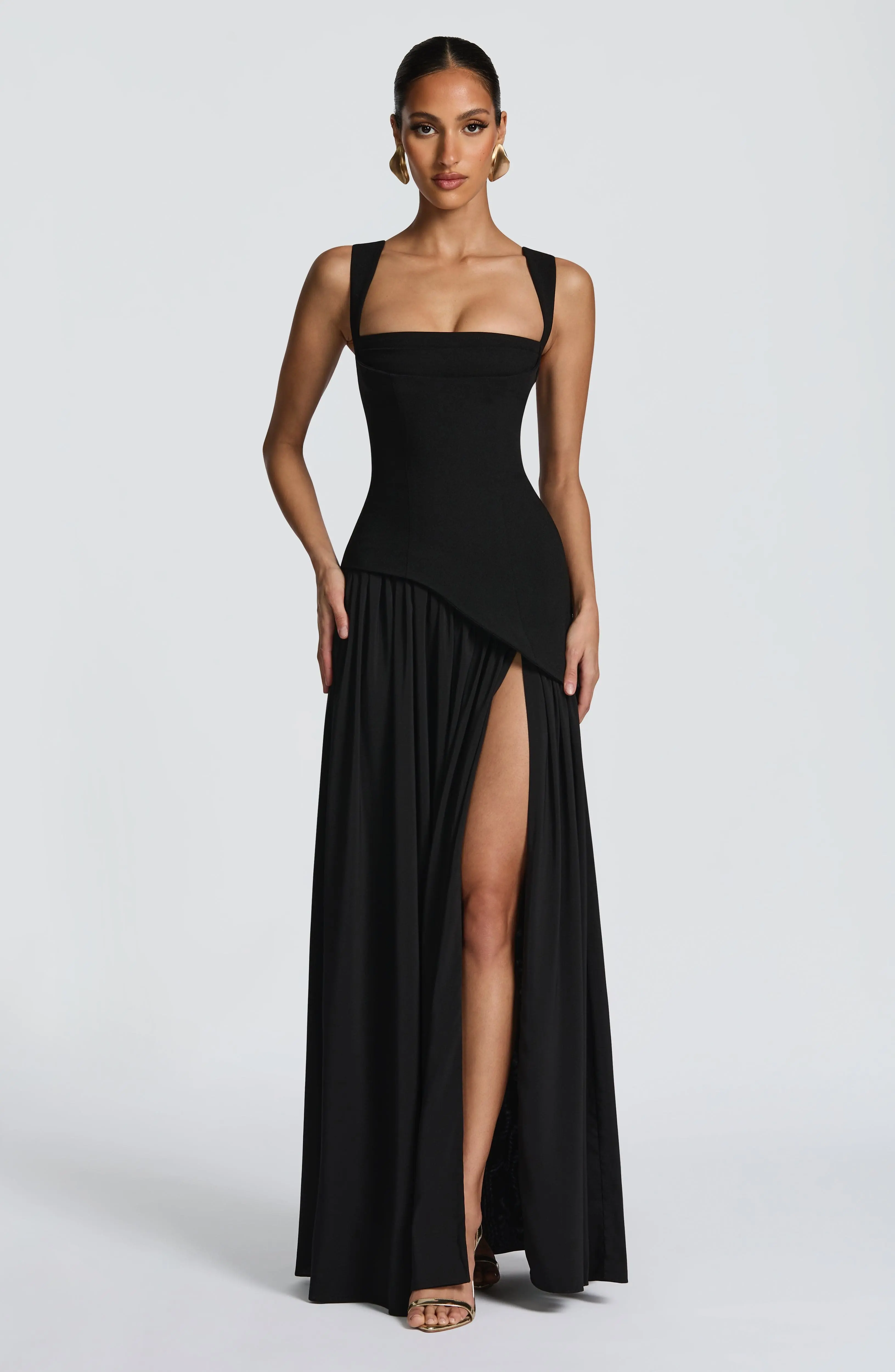 Tullulah Maxi Dress - Black - Image 9
