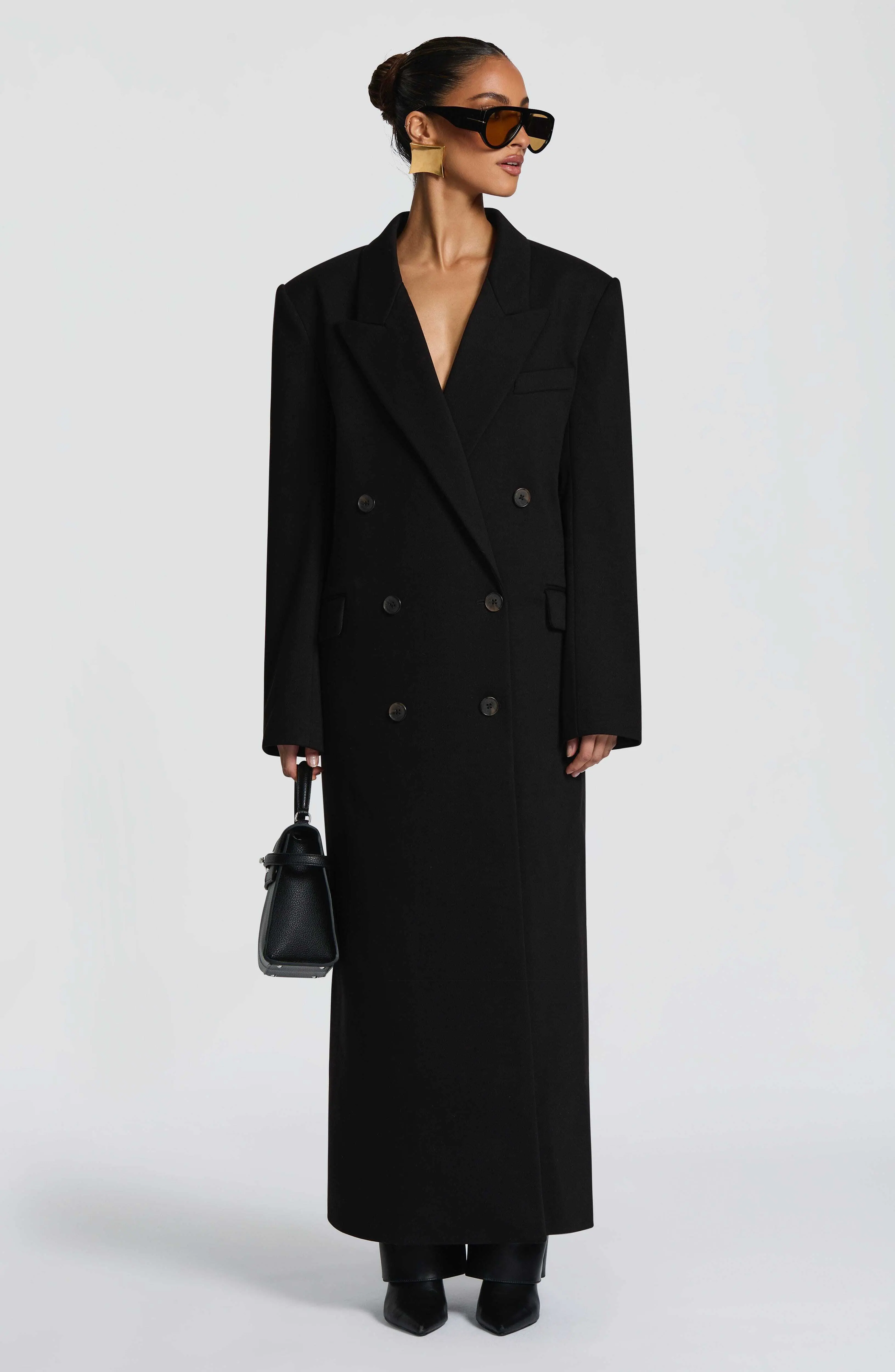 Michelle Coat - Black - Image 3