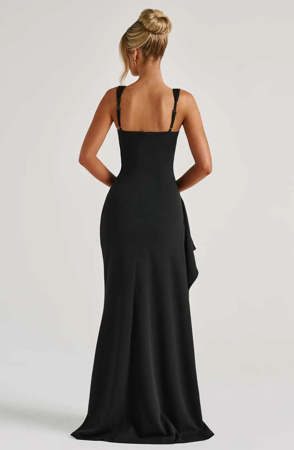 Katana Maxi Dress - Black - Image 5